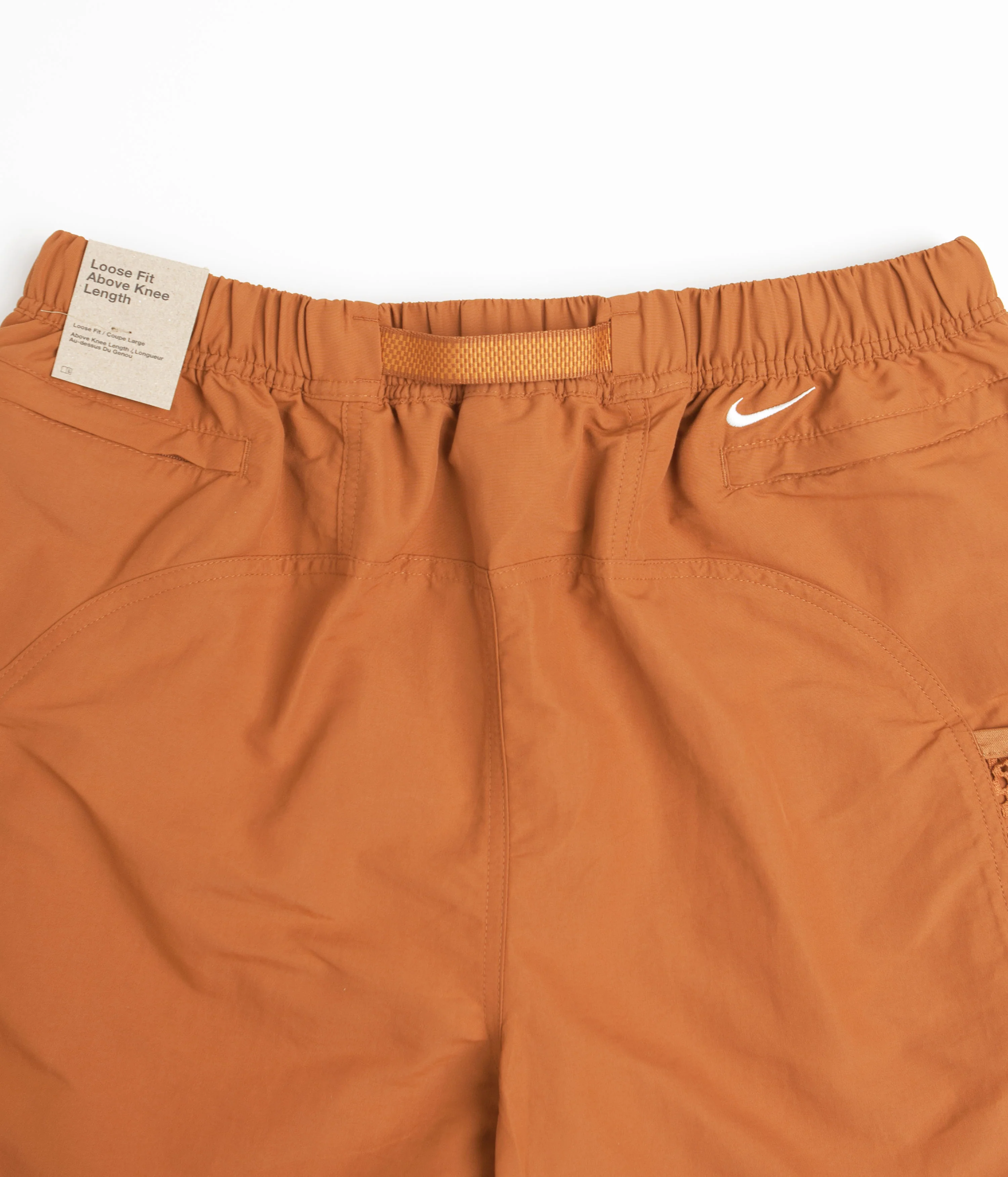 Nike ACG Snowgrass Cargo Shorts - Dark Russet / Monarch / Summit White - Image 8