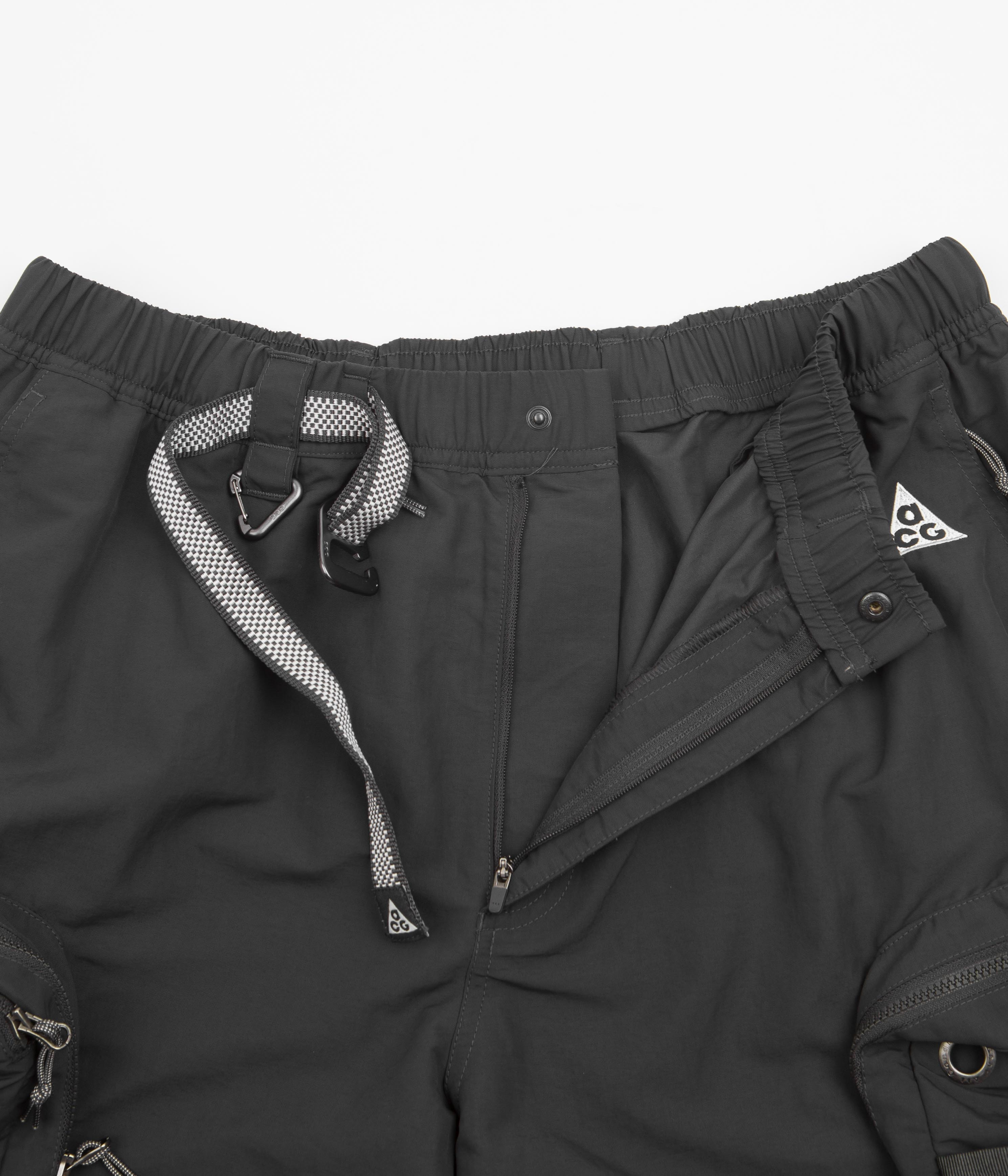 Nike ACG Snowgrass Cargo Shorts - Dark Smoke Grey / Summit White / Summit White - Image 8