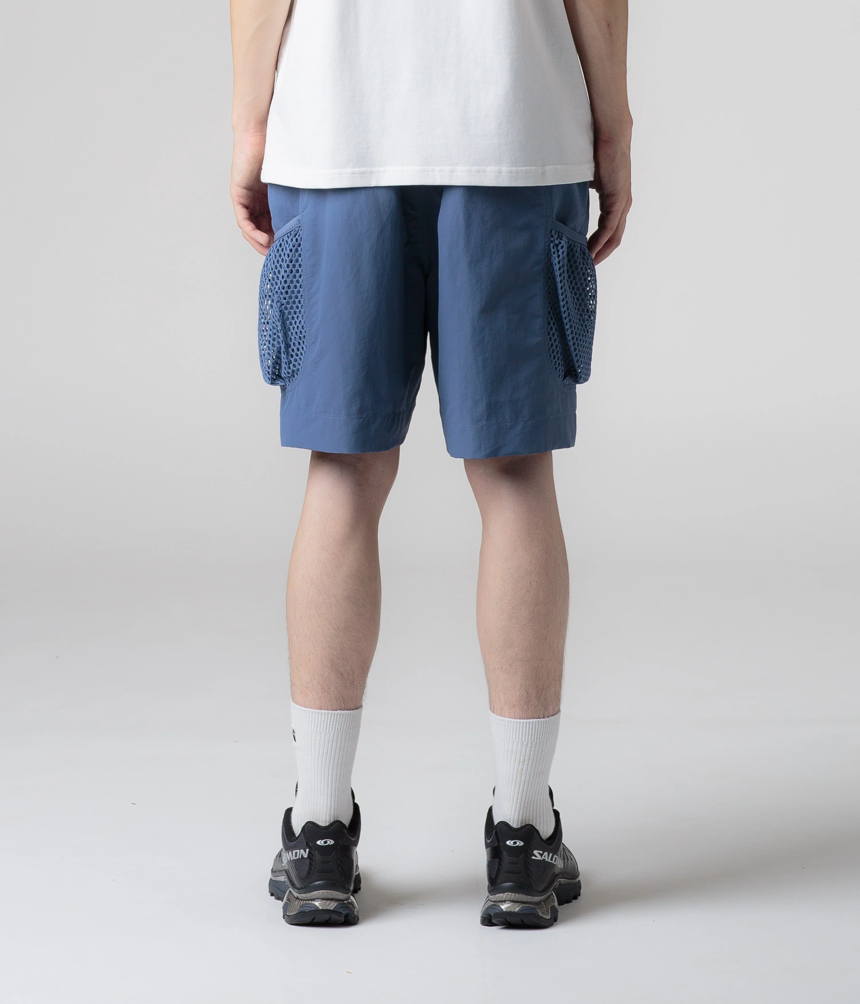 Nike ACG Snowgrass Cargo Shorts - Diffused Blue / Summit White - Image 10