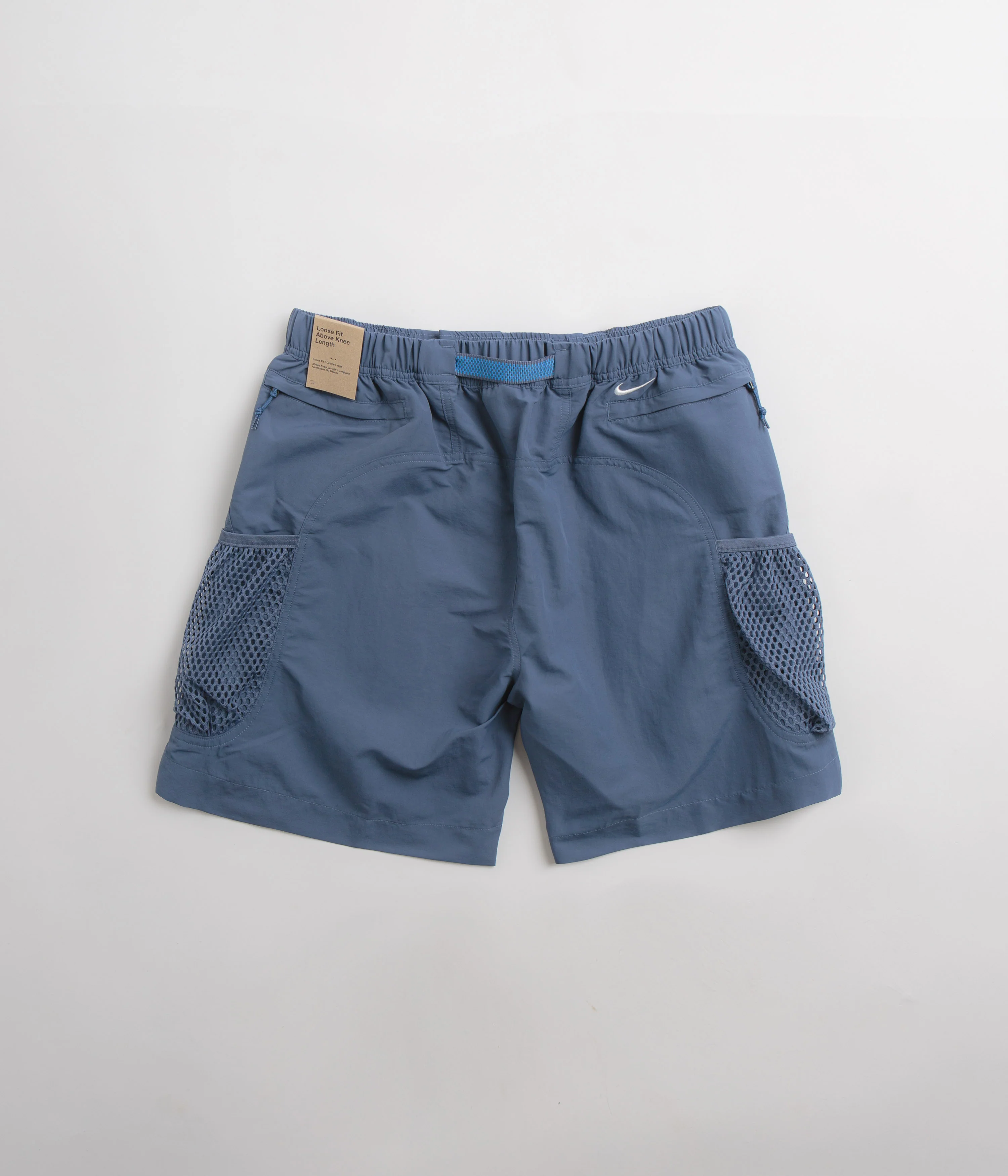 Nike ACG Snowgrass Cargo Shorts - Diffused Blue / Summit White - Image 4