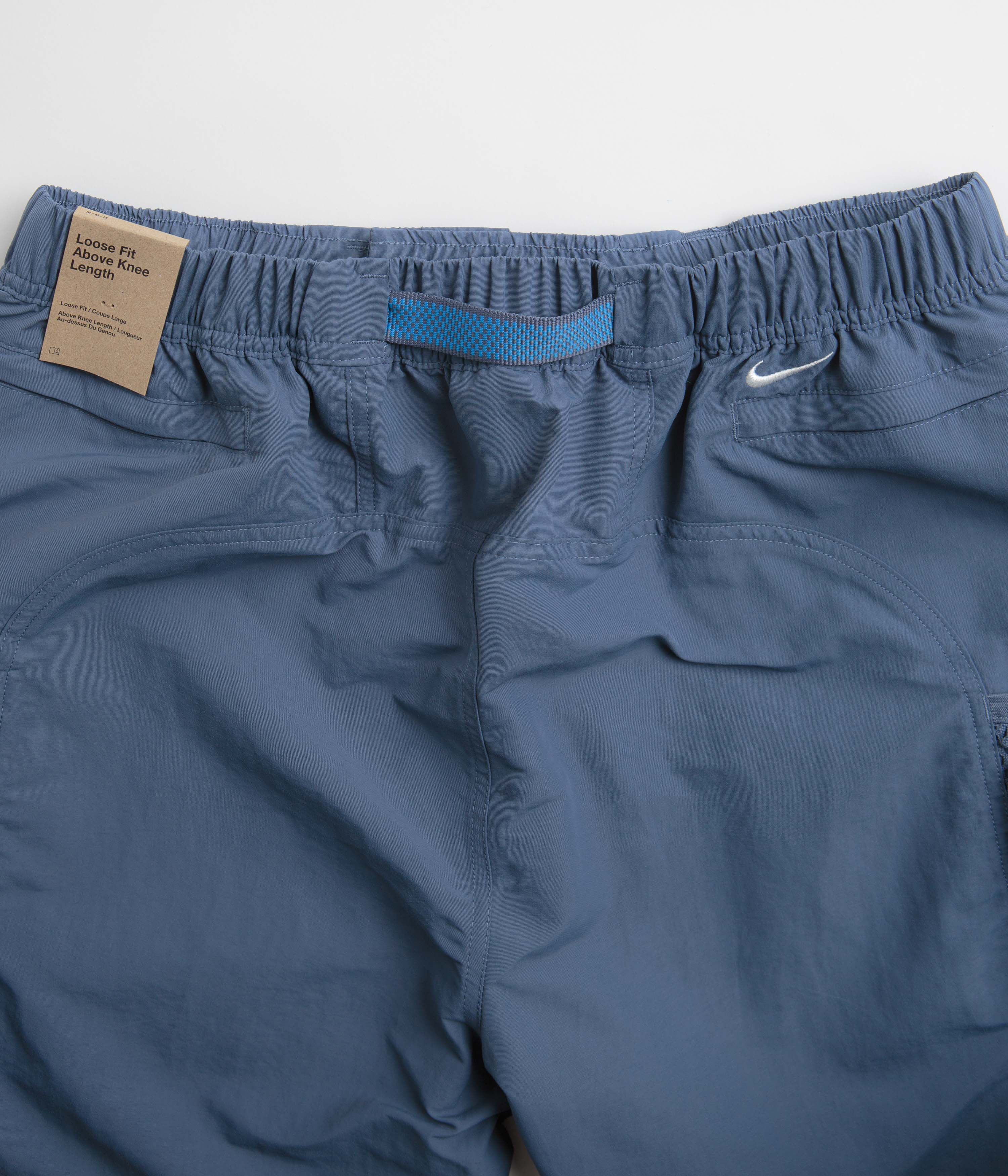 Nike ACG Snowgrass Cargo Shorts - Diffused Blue / Summit White - Image 5
