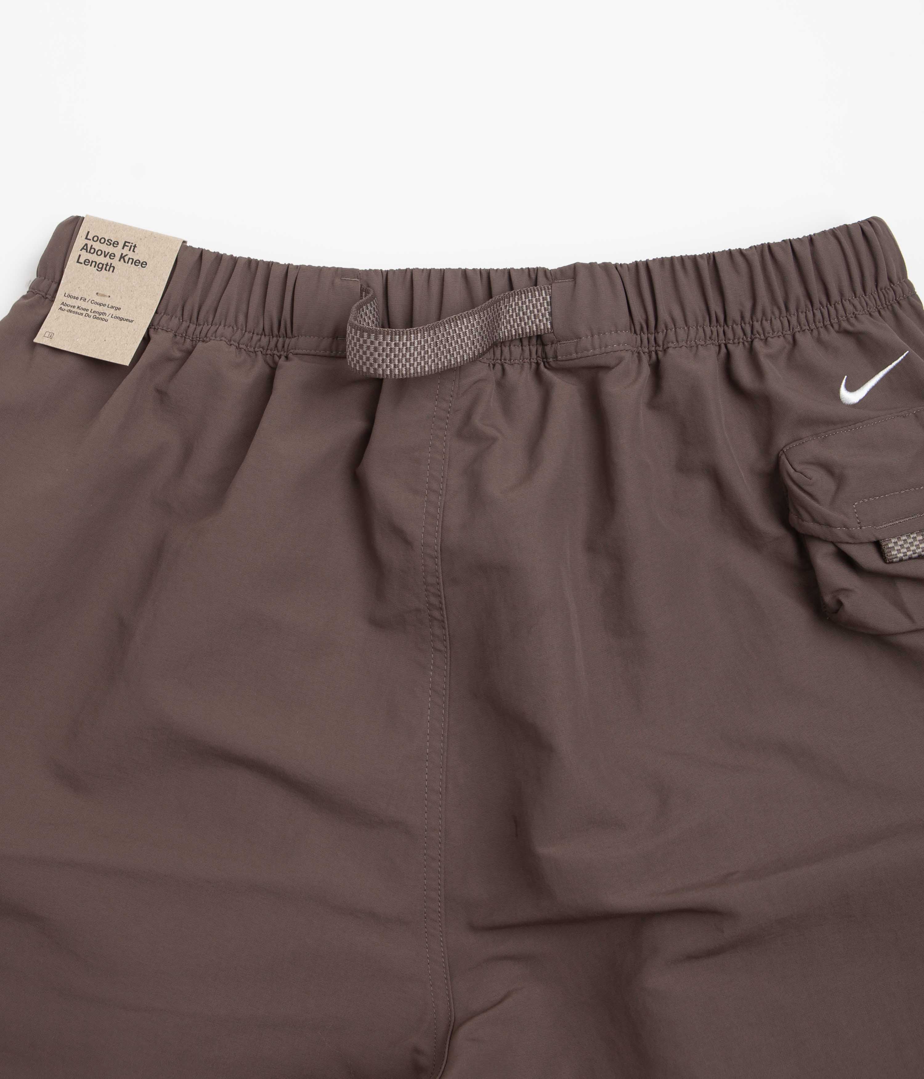 Nike ACG Snowgrass Cargo Shorts - Ironstone / Moon Fossil / Summit White - Image 8