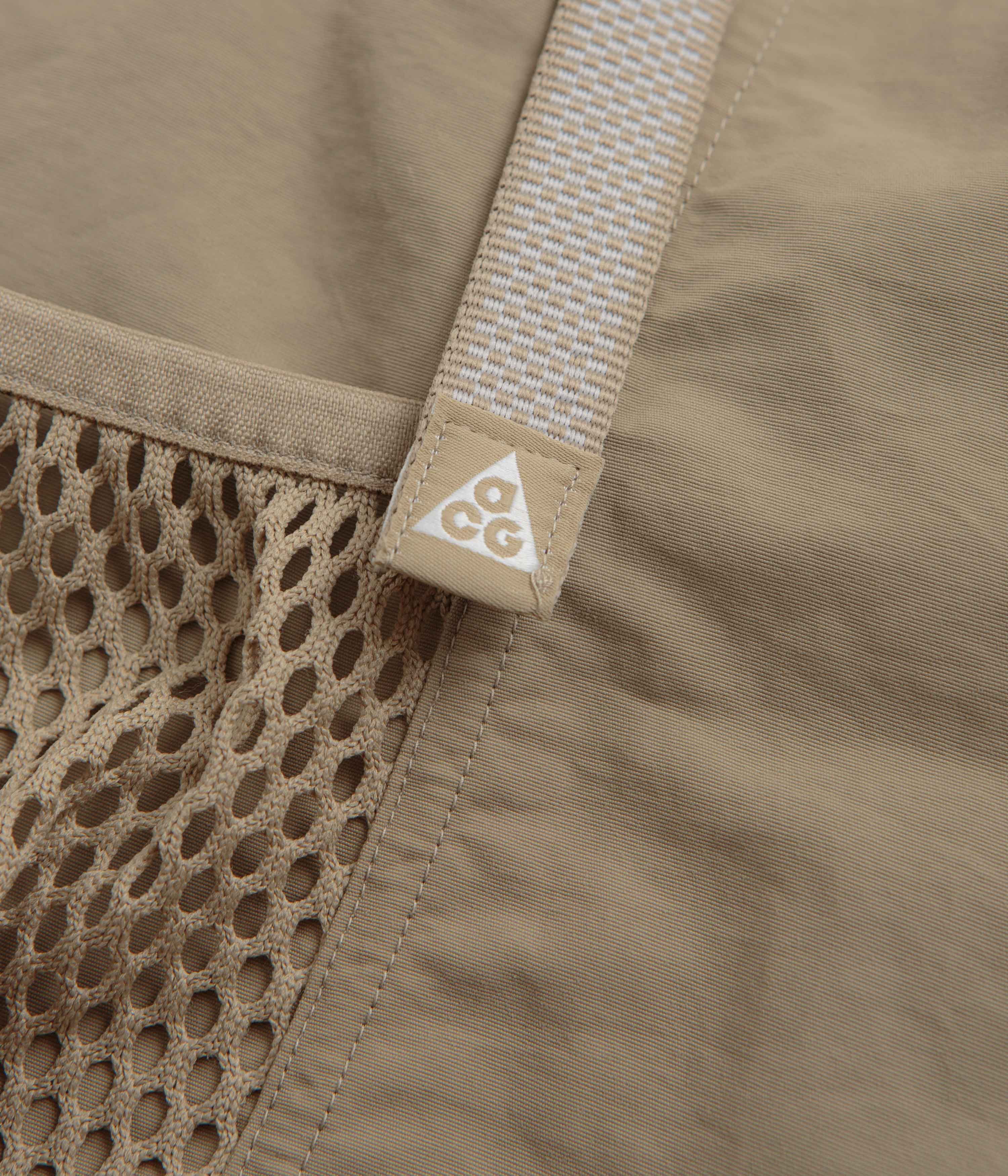 Nike ACG Snowgrass Cargo Shorts - Khaki / Light Iron Ore / Summit White - Image 5