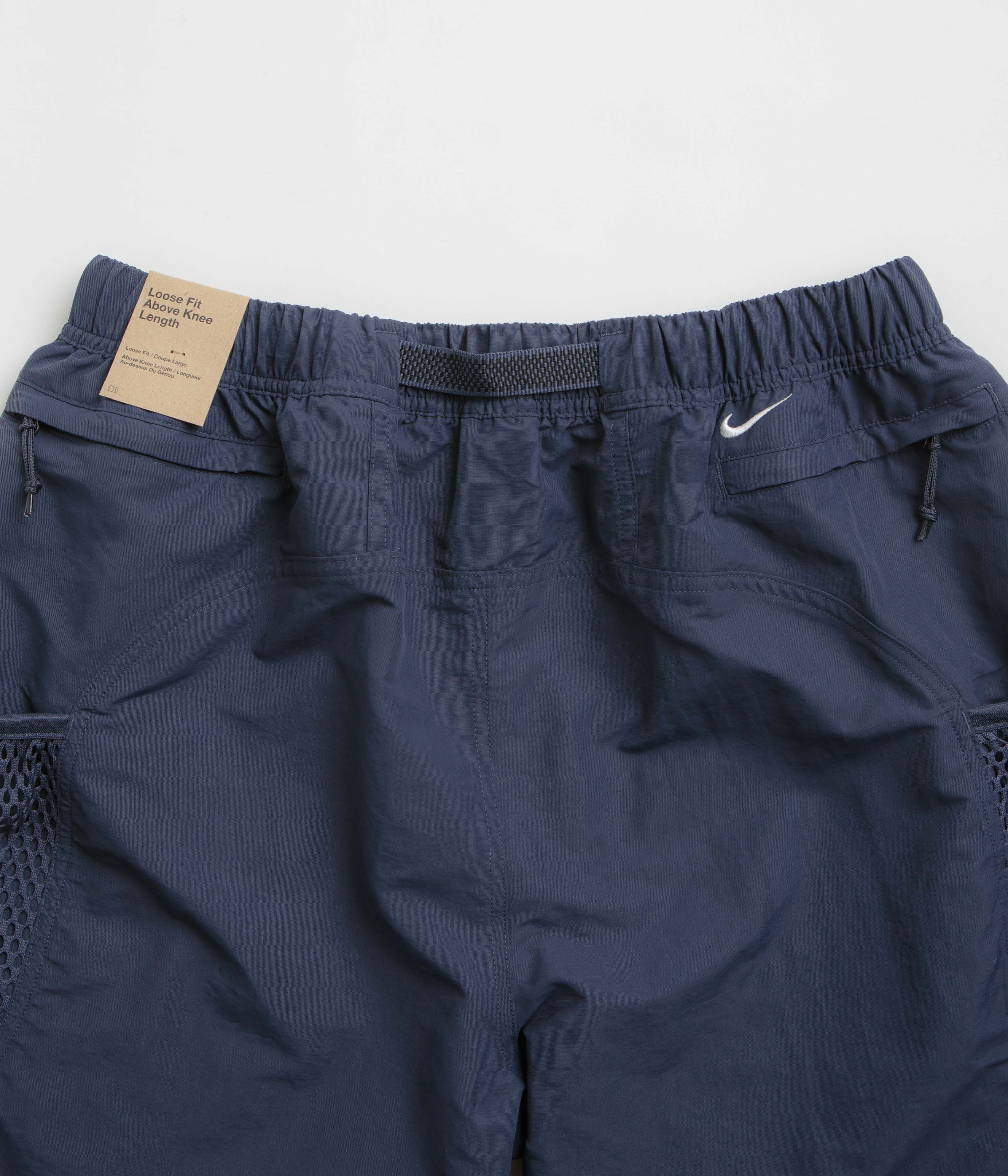 Nike ACG Snowgrass Cargo Shorts - Thunder Blue / Summit White - Image 6