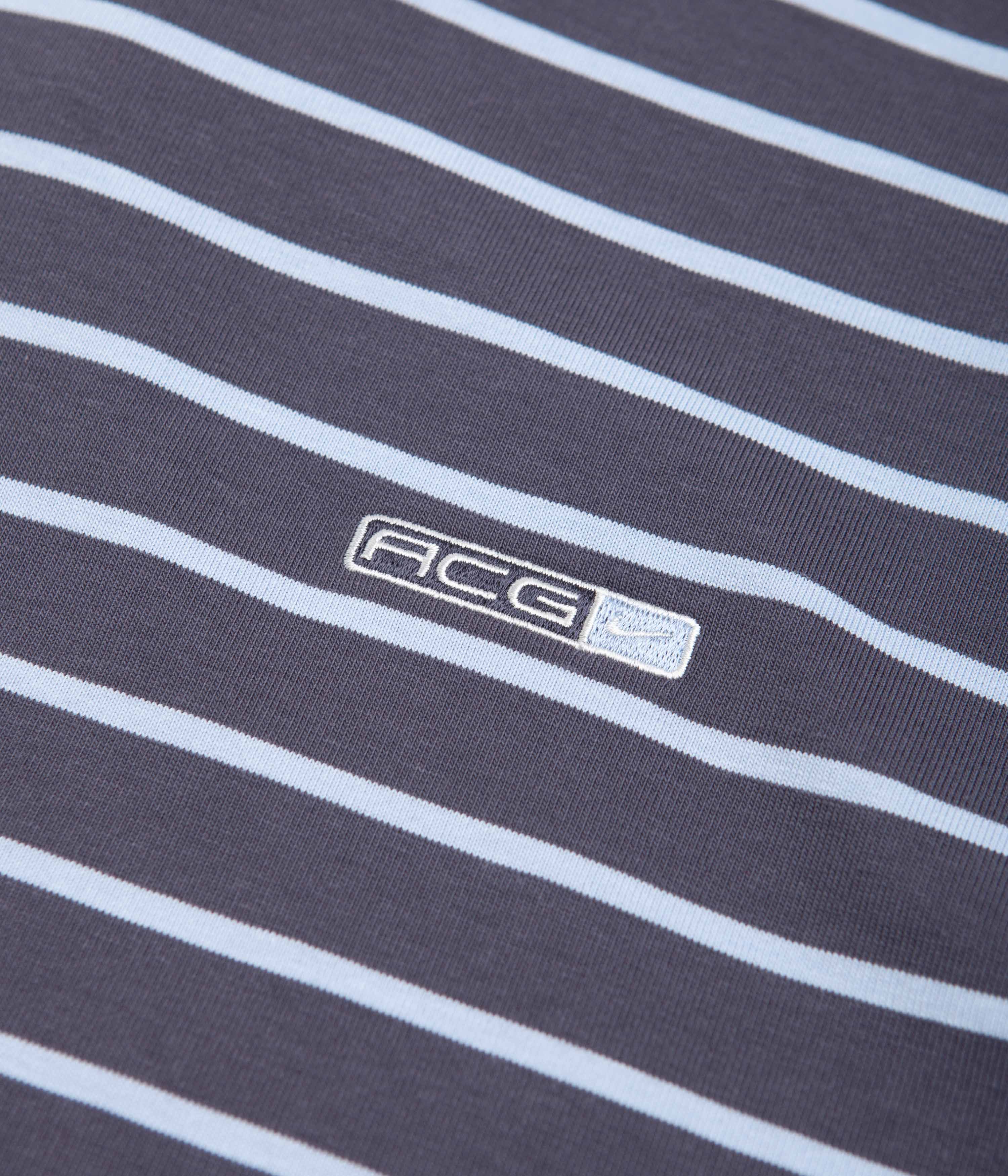 Nike ACG Stripe T-Shirt - Gridiron / Cobalt Bliss / Summit White - Image 2