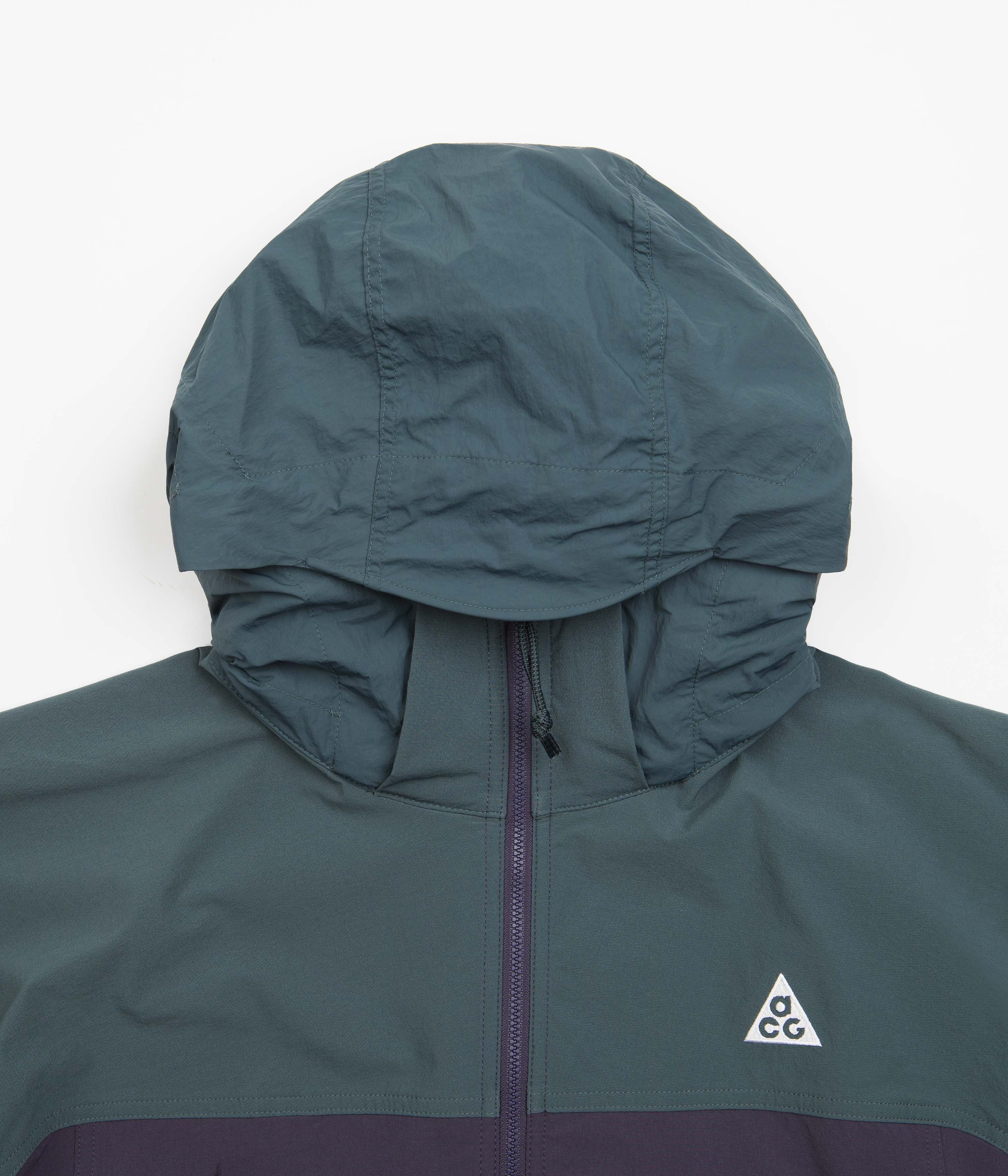 Nike ACG Sun Farer Jacket - Faded Spruce / Gridiron / Black / Summit White - Image 6