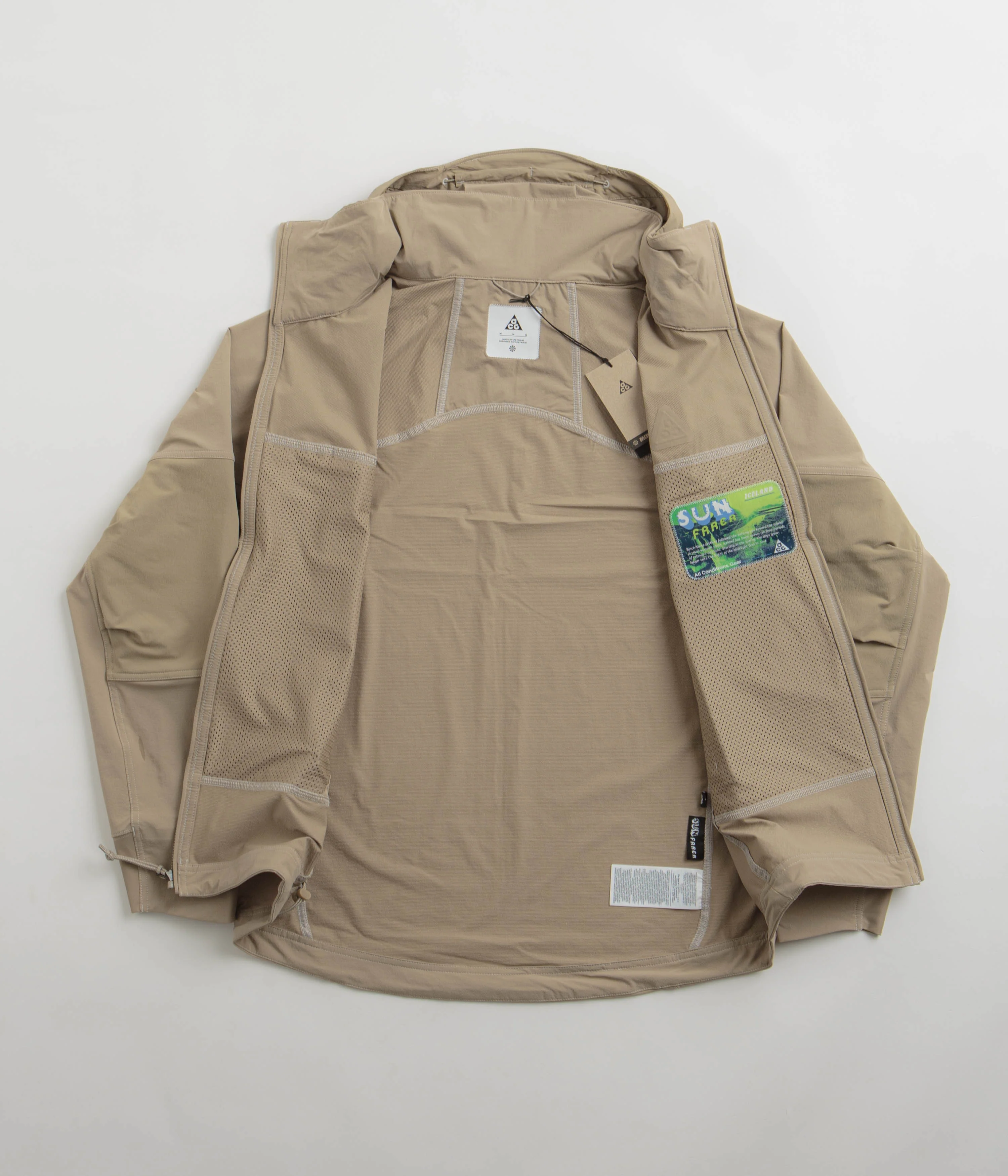 Nike ACG Sun Farer Jacket - Khaki / Khaki / Summit White - Image 3