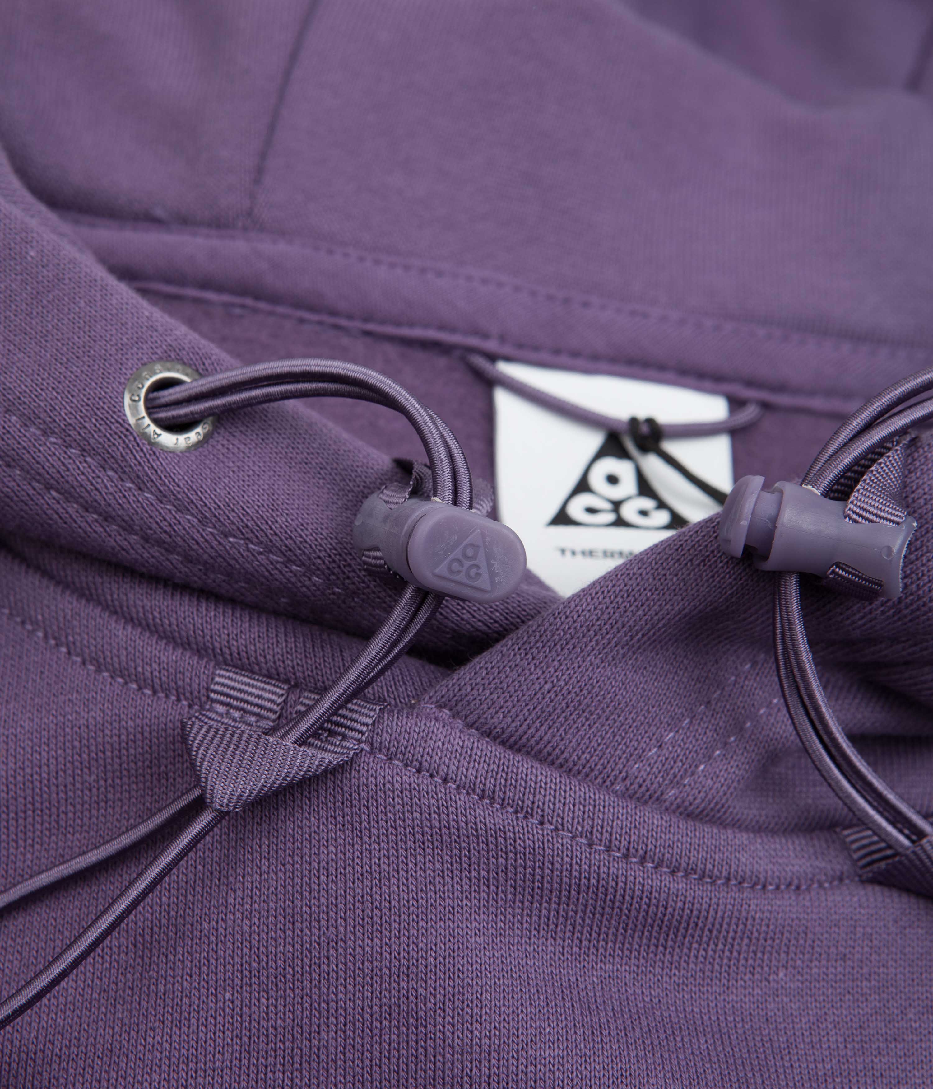 Nike ACG Therma-FIT Fleece Hoodie - Canyon Purple / Amethyst Wave / Summit White - Image 5