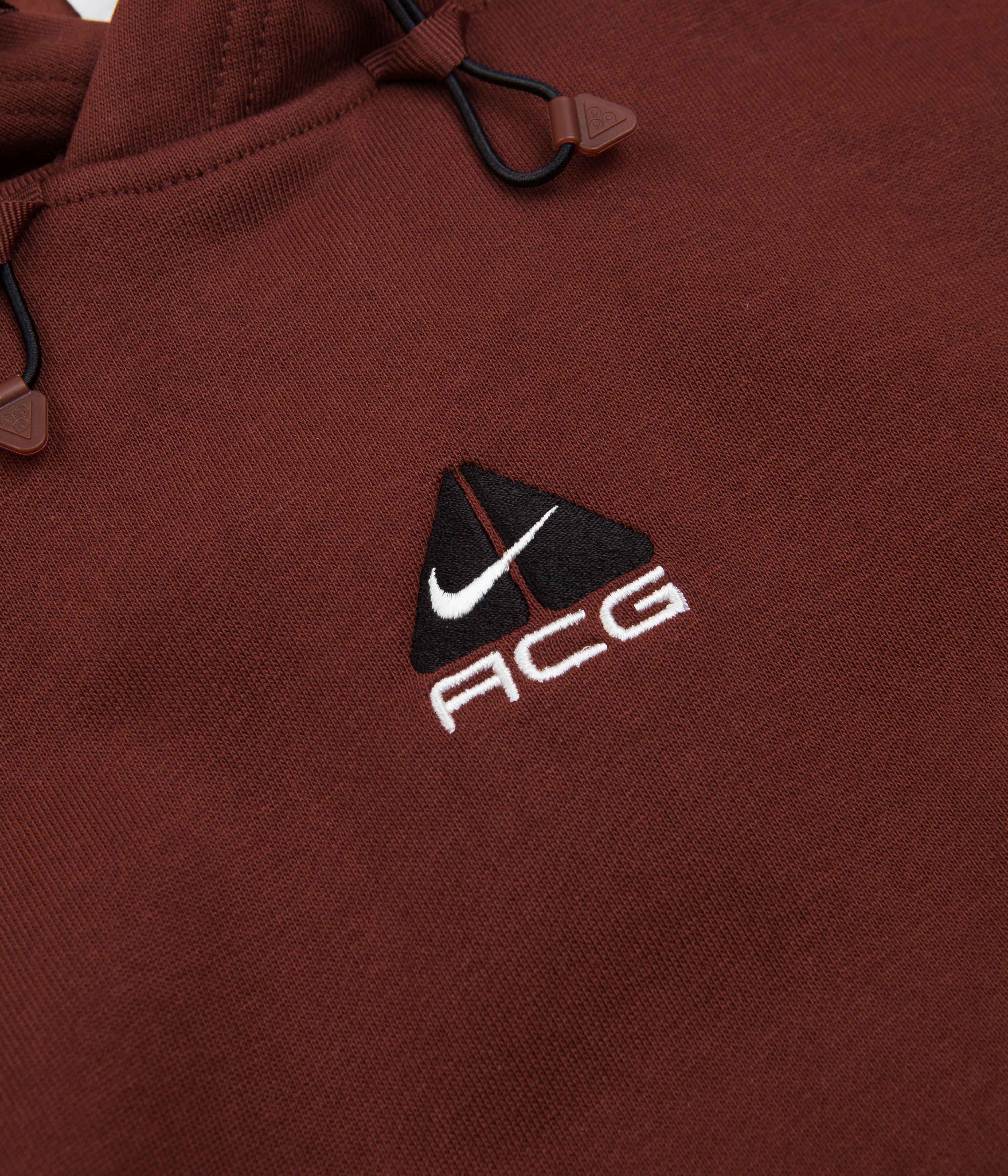 Nike ACG Therma-FIT Fleece Hoodie - Oxen Brown / Black / Oxen Brown - Image 3