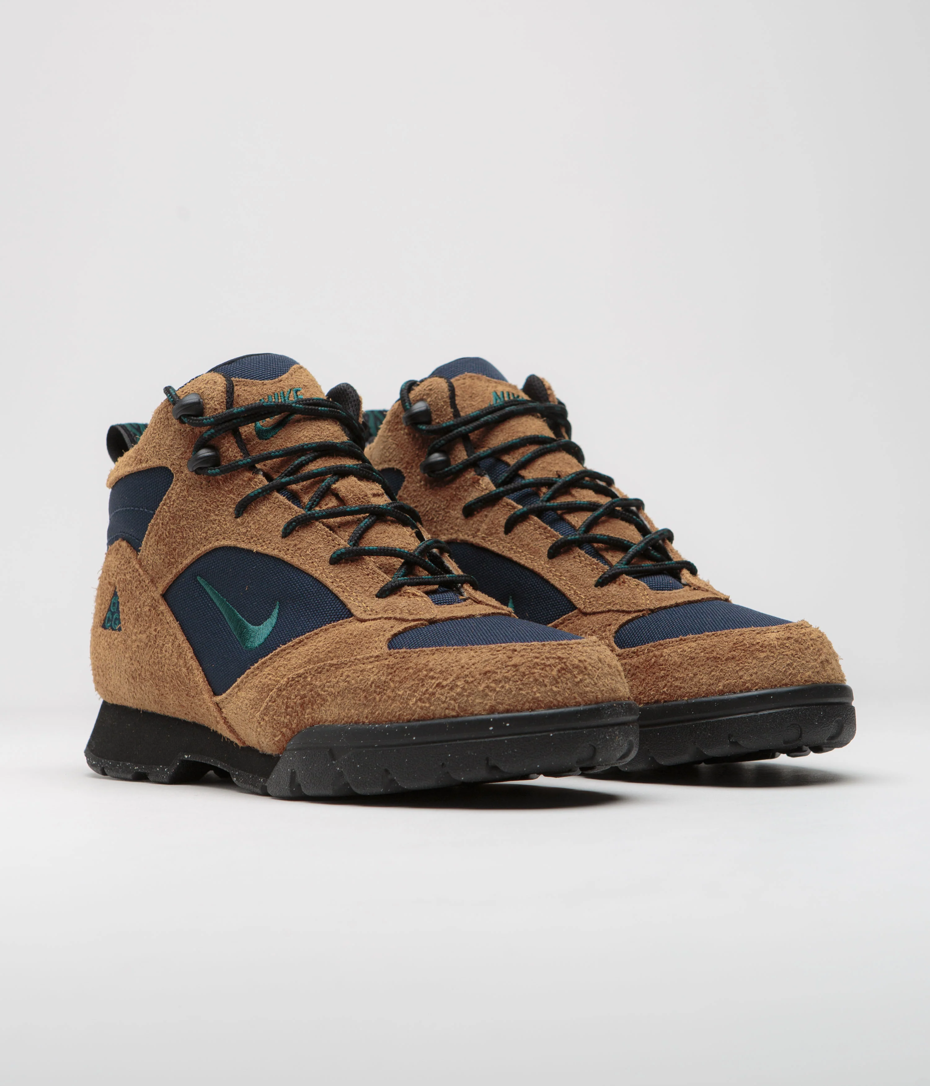 Nike ACG Torre Mid Waterproof Shoes - Burnt Sienna / Dark Atomic Teal - Image 2