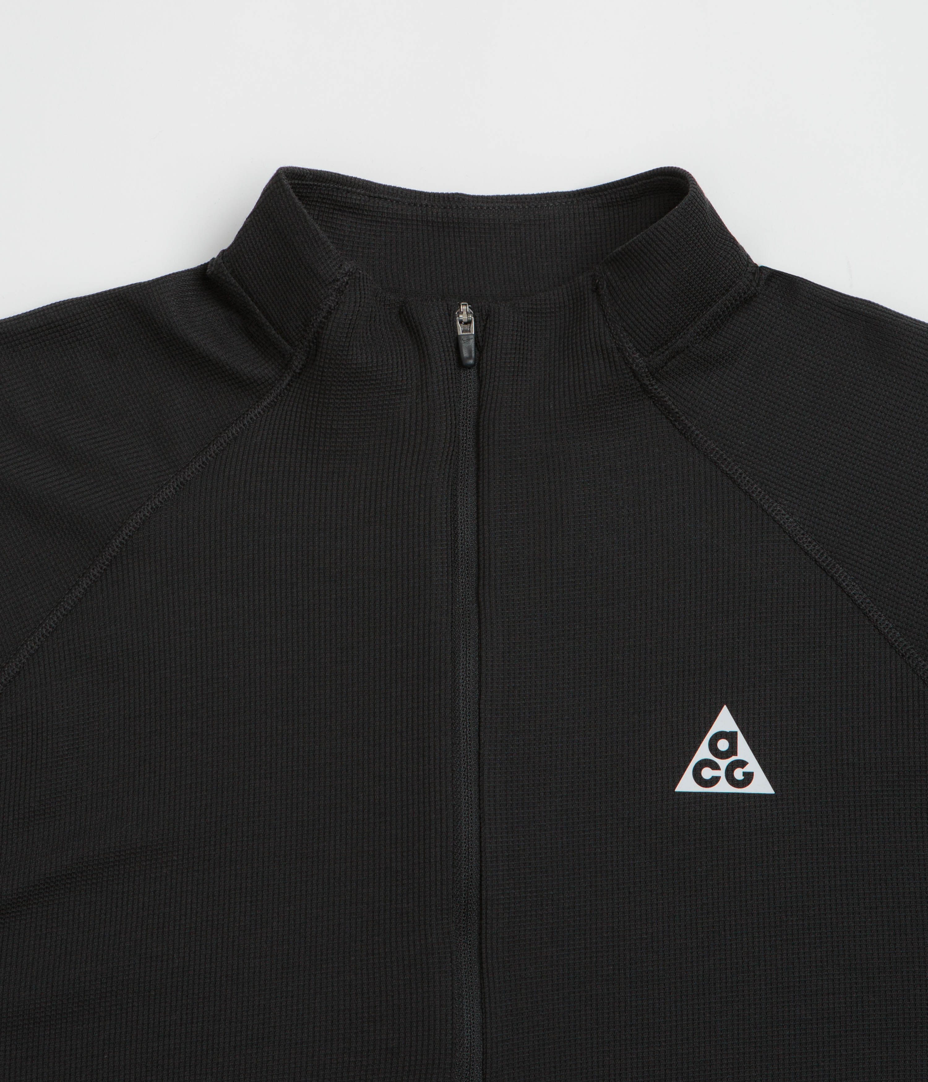 Nike ACG Trail 1/2 Zip Midlayer Sweatshirt - Black / Black / Summit White - Image 2