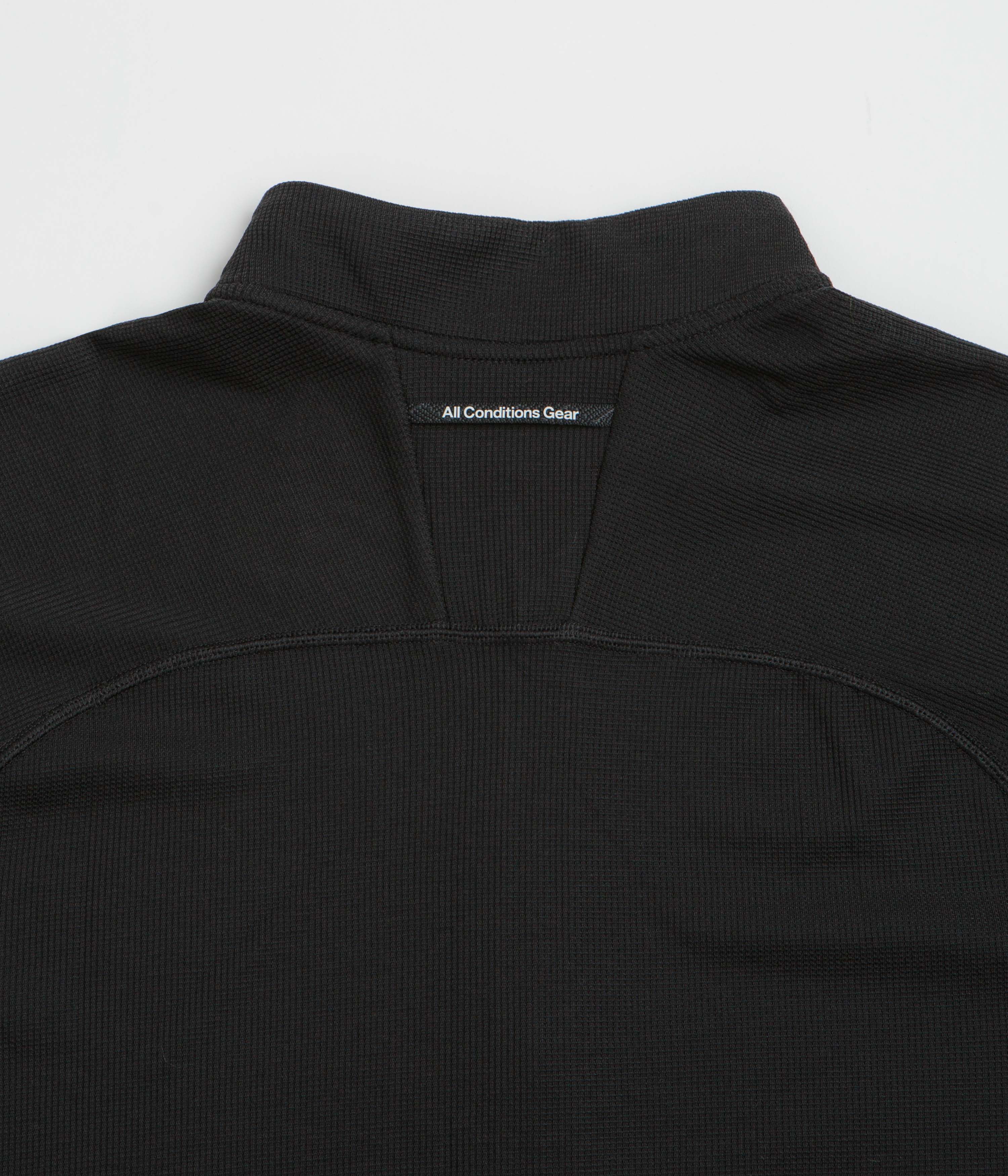 Nike ACG Trail 1/2 Zip Midlayer Sweatshirt - Black / Black / Summit White - Image 5