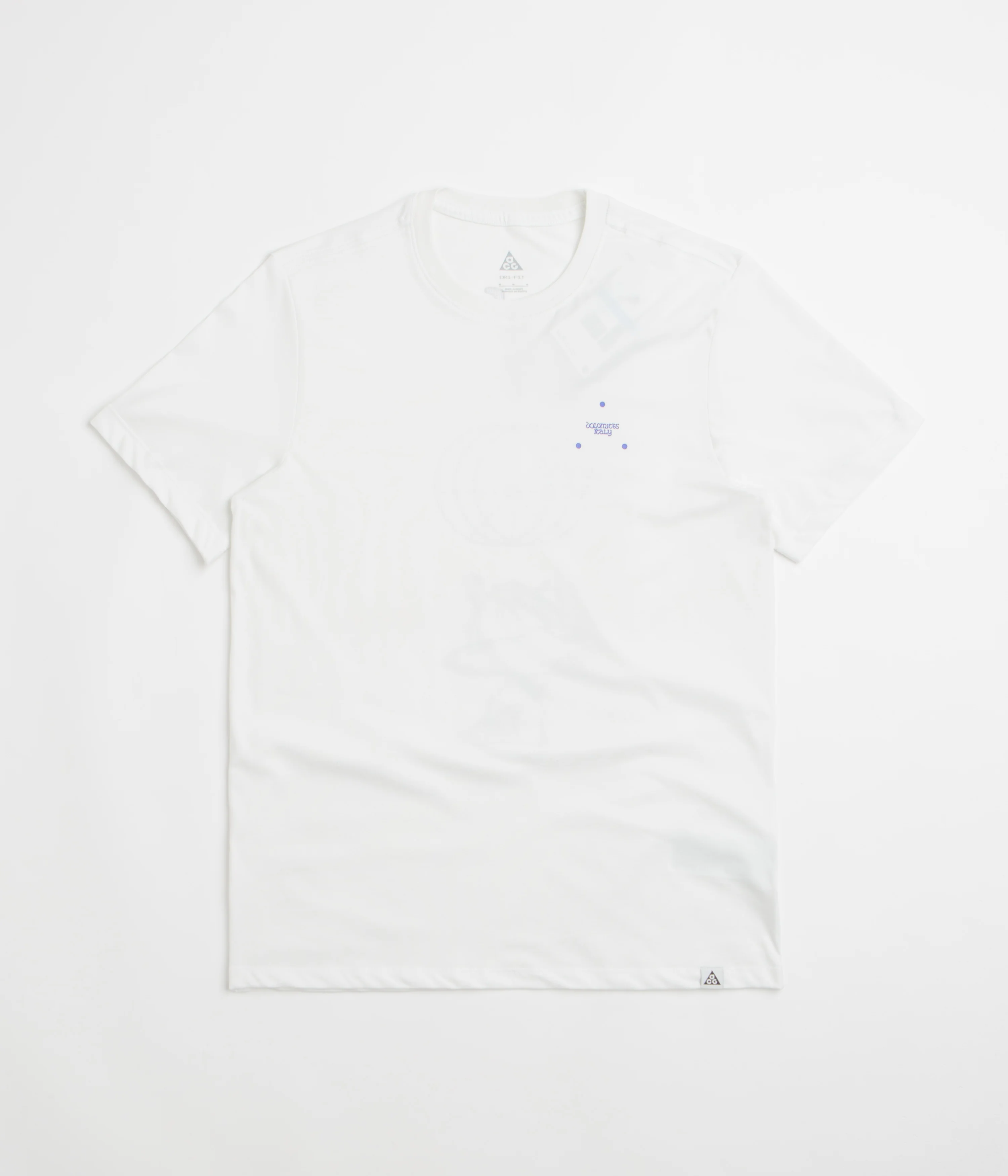 Nike ACG Trail Energy T-Shirt - Summit White / Persian Violet - Image 2