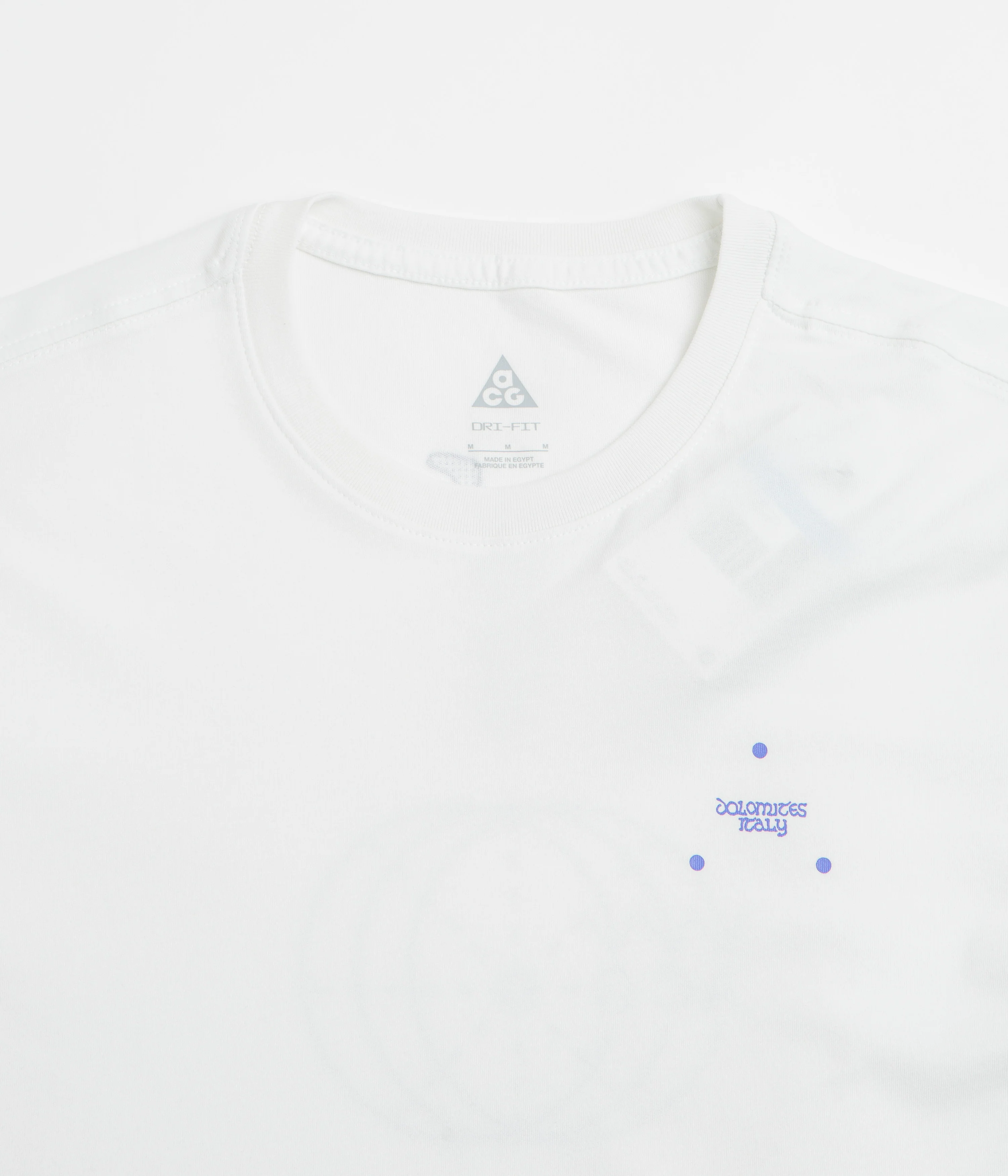 Nike ACG Trail Energy T-Shirt - Summit White / Persian Violet - Image 3