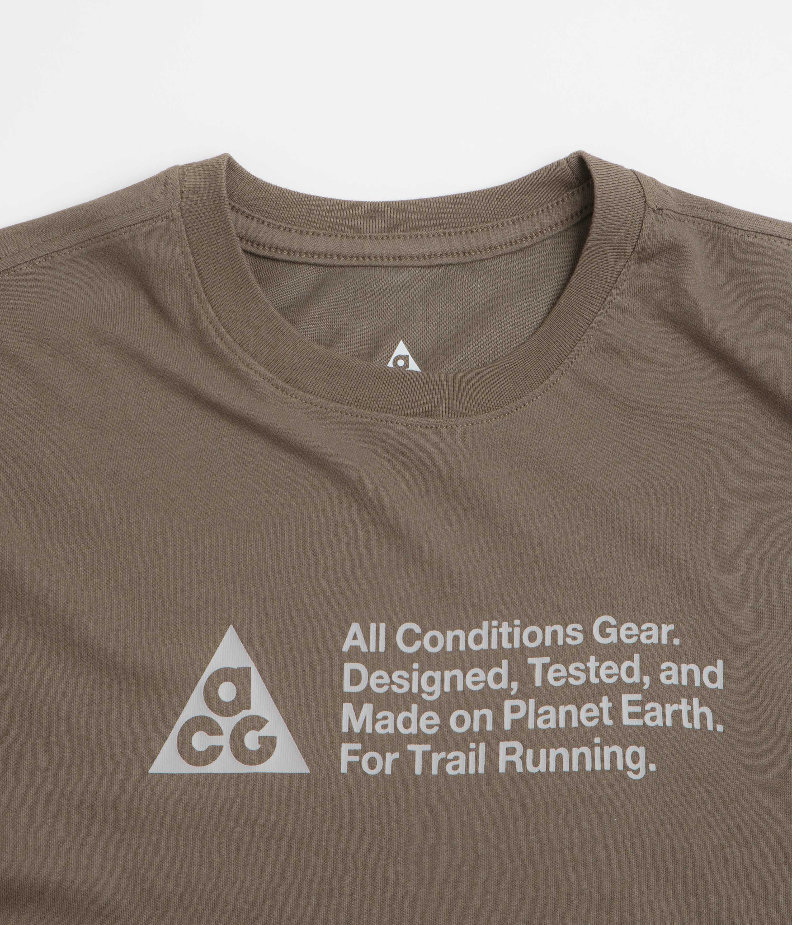 Nike ACG Trail Logo T-Shirt - Ironstone - Image 2
