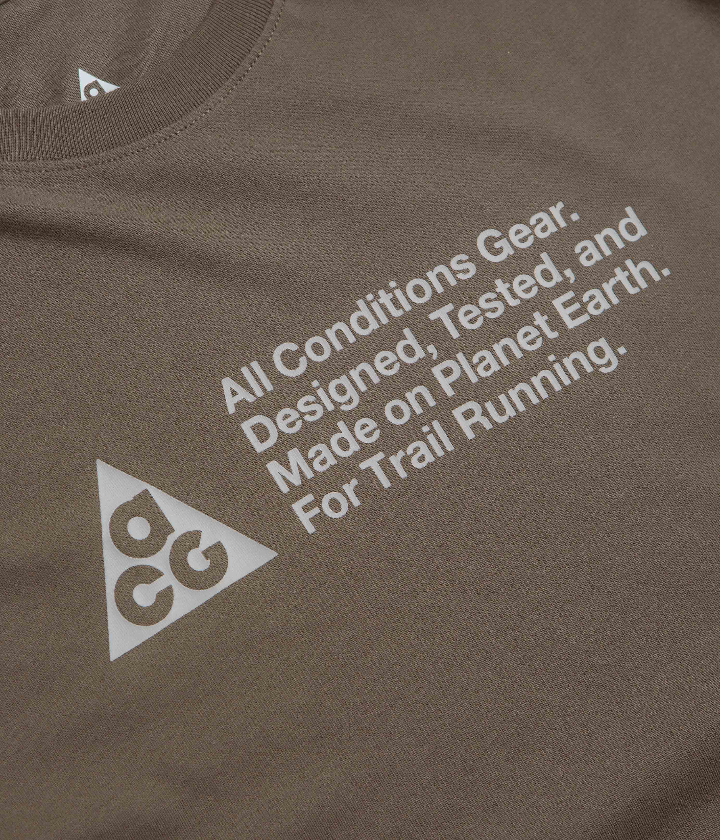 Nike ACG Trail Logo T-Shirt - Ironstone - Image 3