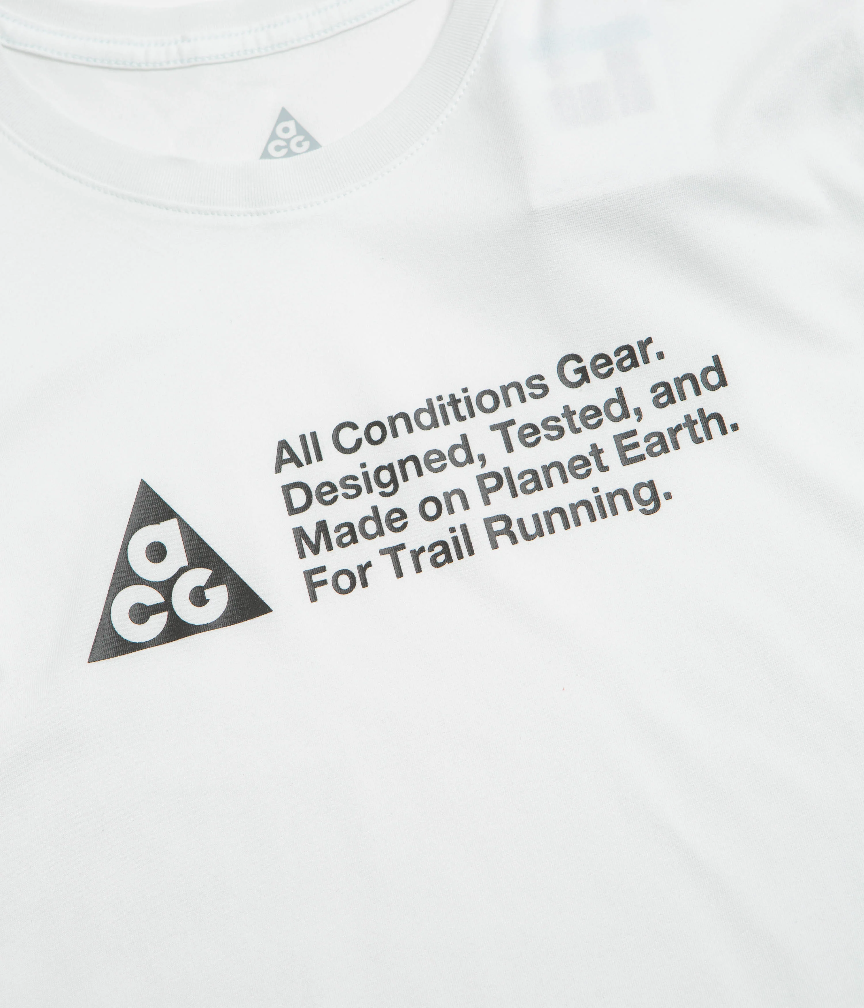 Nike ACG Trail Logo T-Shirt - Summit White - Image 2