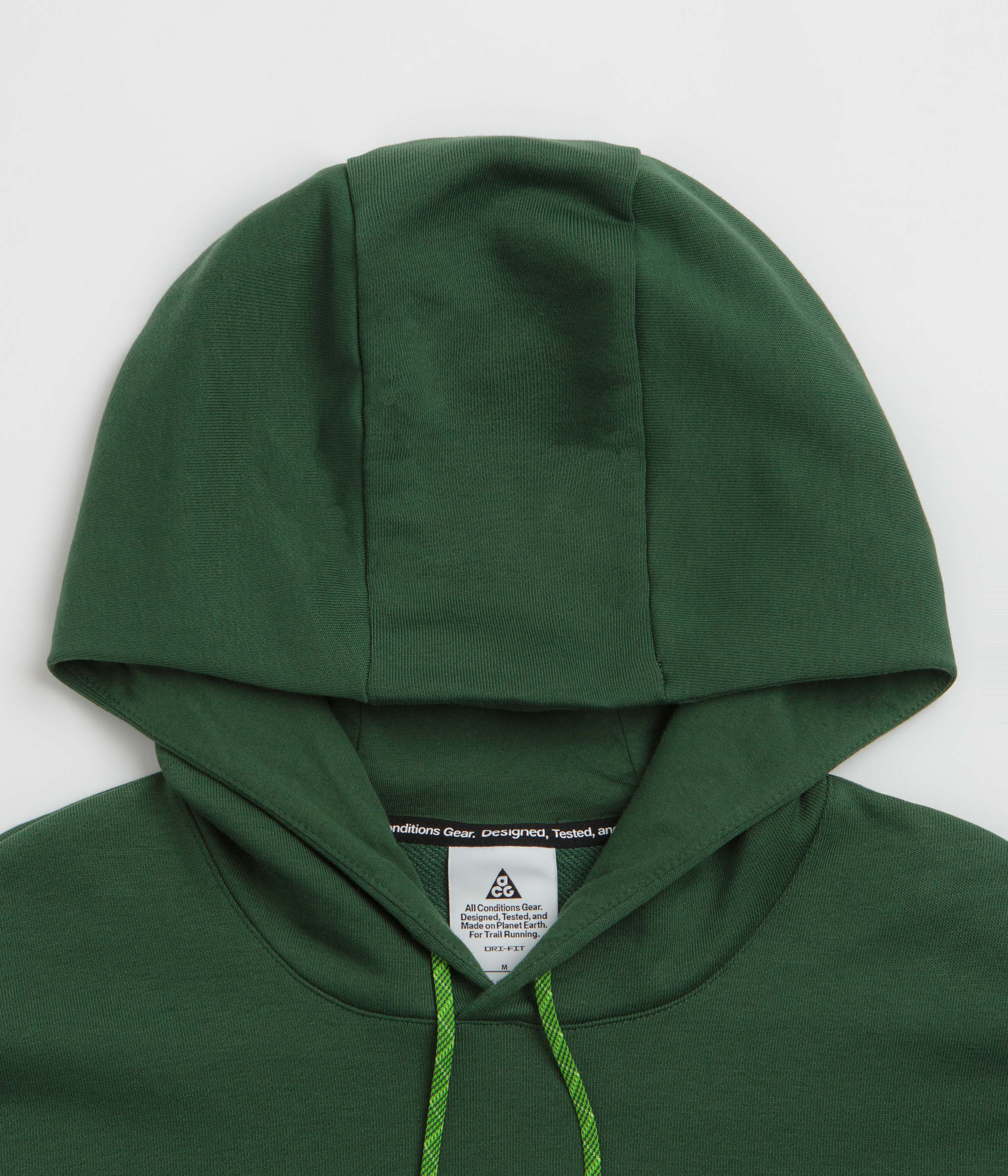 Nike ACG Trail Magic Hour Hoodie - Fir / Volt Ice / Summit White - Image 3