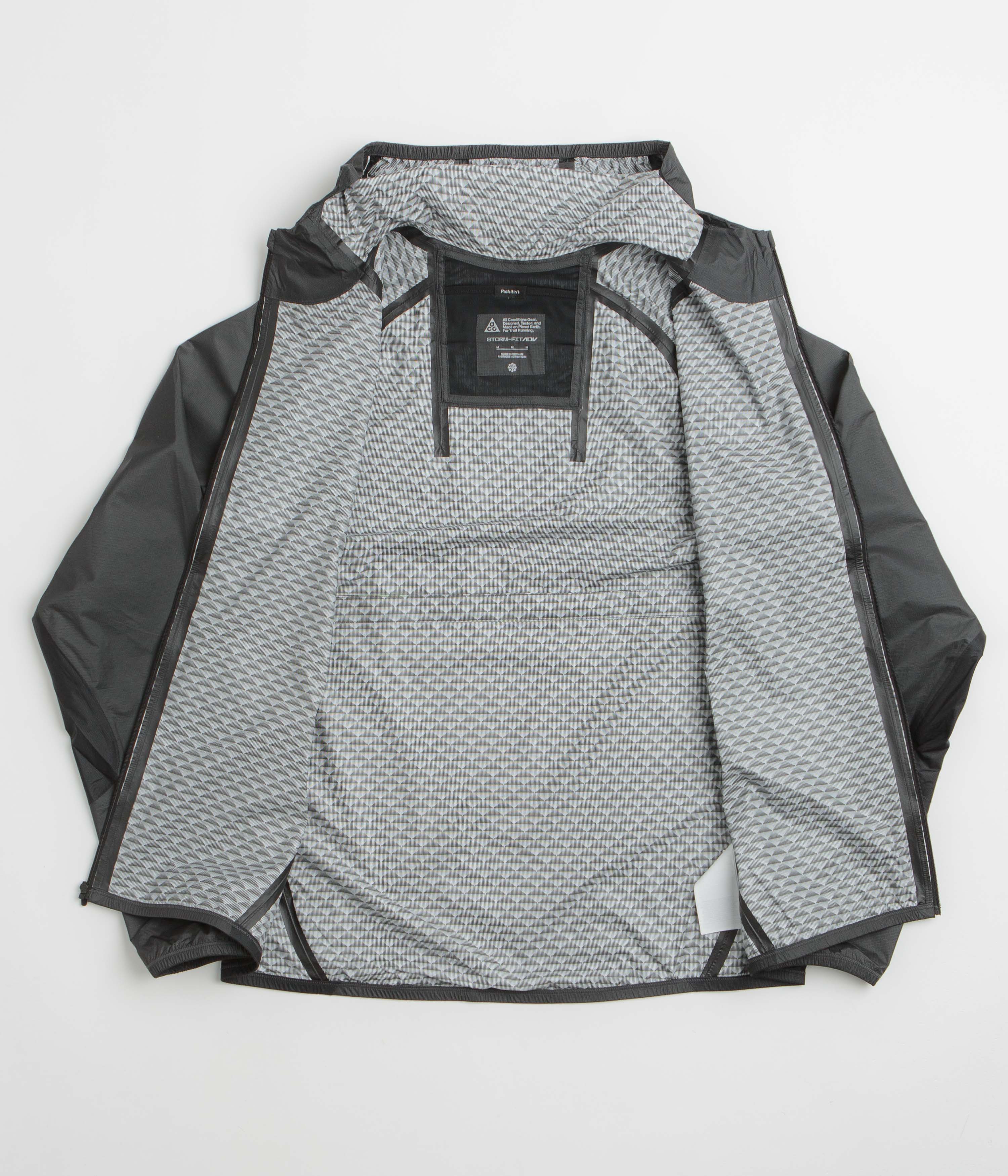 Nike ACG Trailwind Jacket - Anthracite / Summit White - Image 2