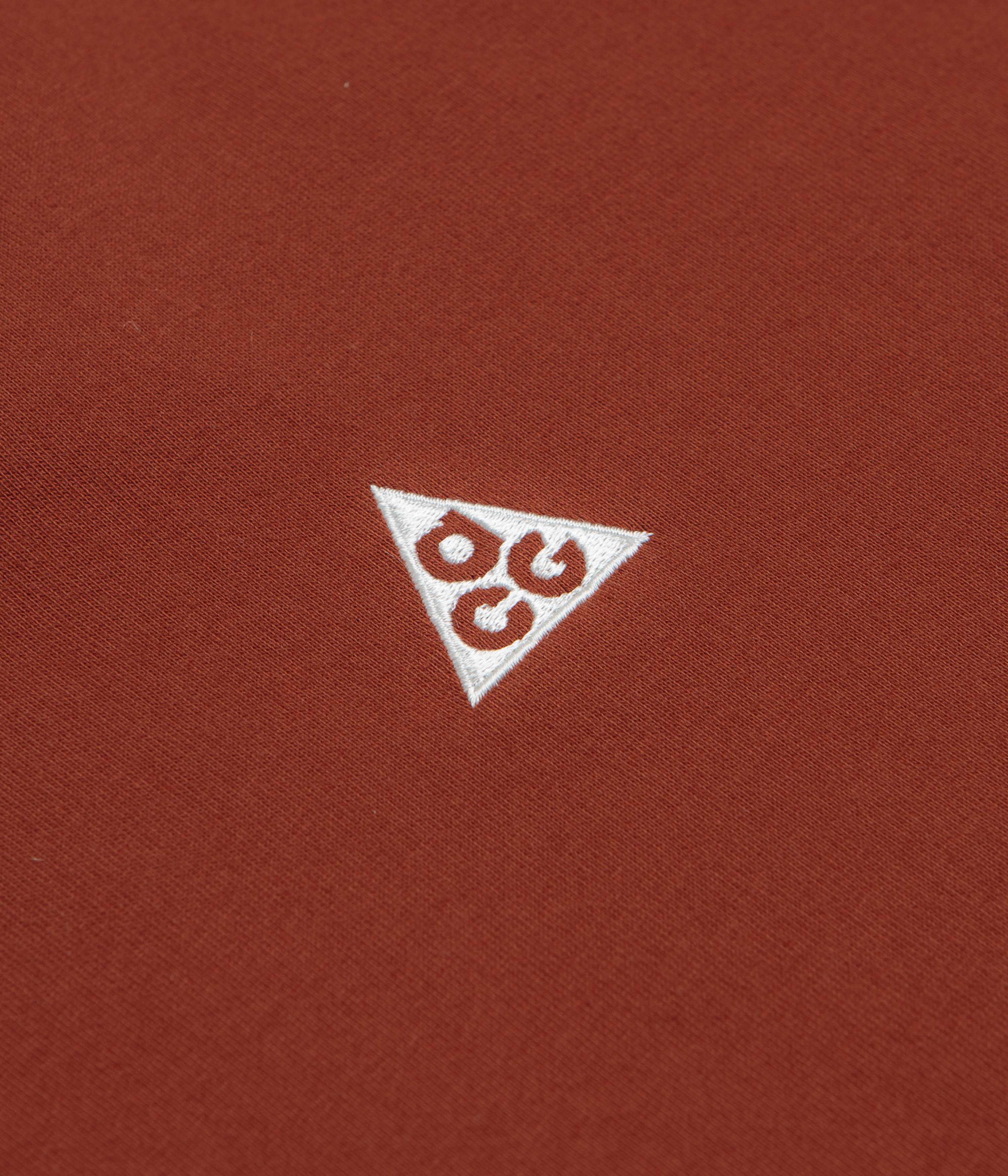 Nike ACG Tri Logo T-Shirt - Cinnamon / Picante Red - Image 5