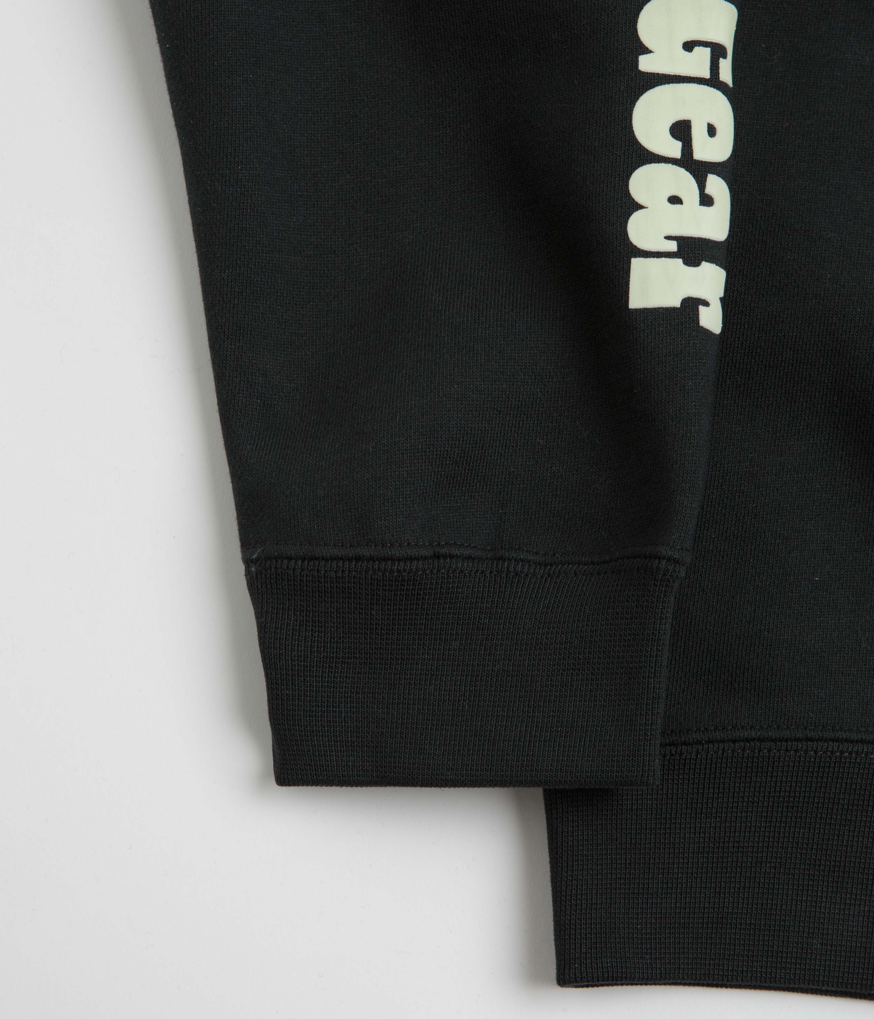 Nike ACG Tuff Fleece Graphic Crewneck Sweatshirt - Black - Image 9