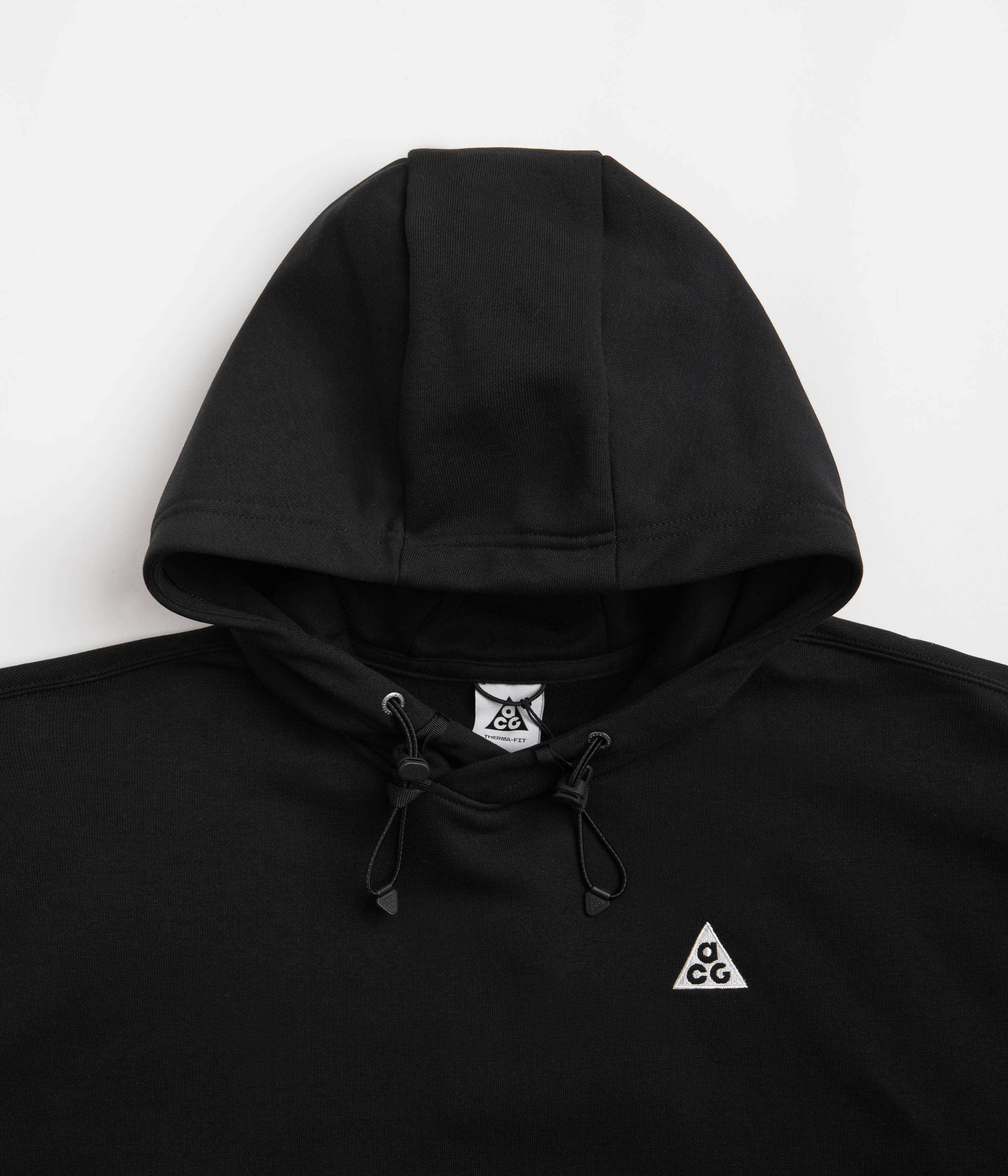 Nike ACG Tuff Fleece Hoodie - Black / Summit White / Summit White - Image 5