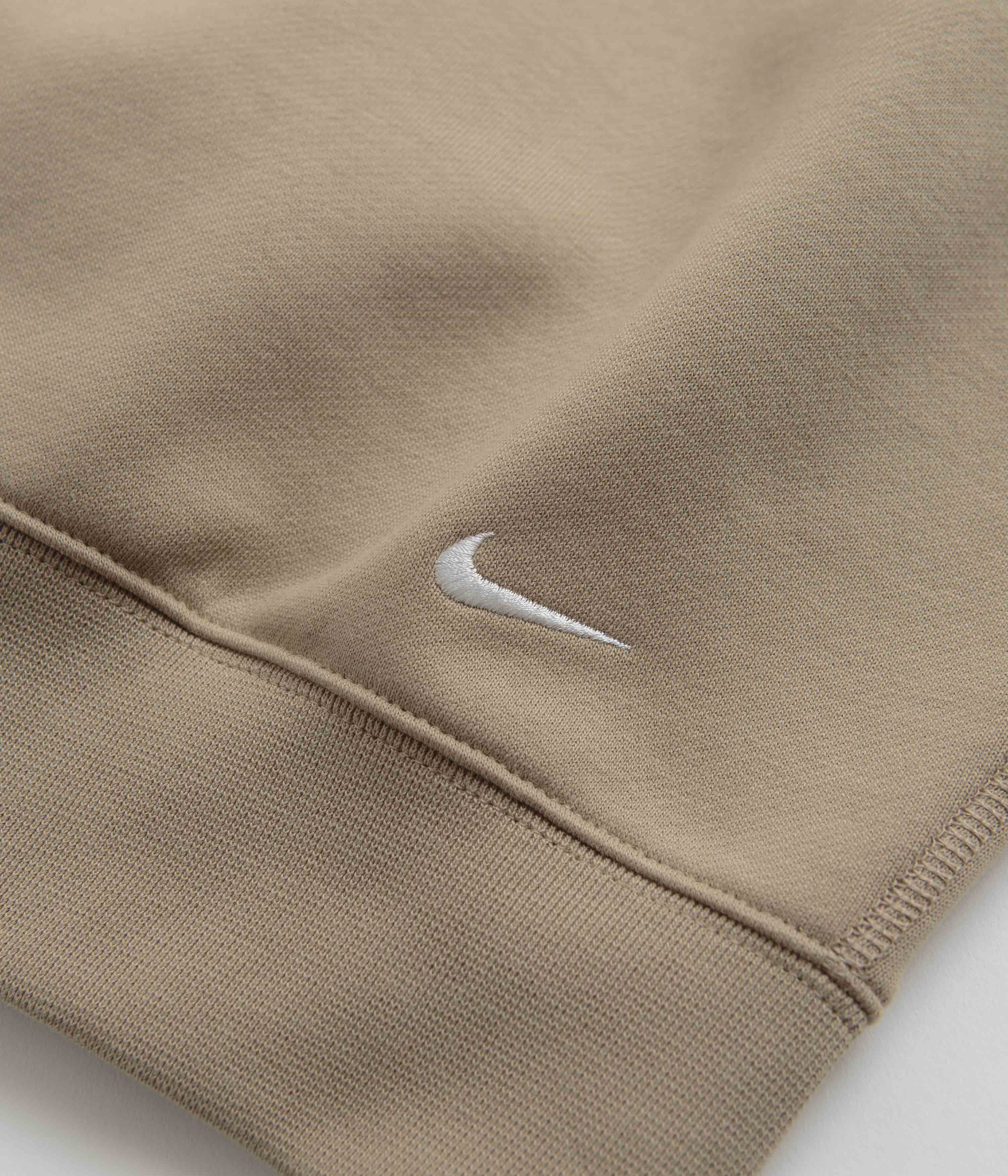 Nike ACG Tuff Fleece Hoodie - Khaki / Summit White / Summit White - Image 5