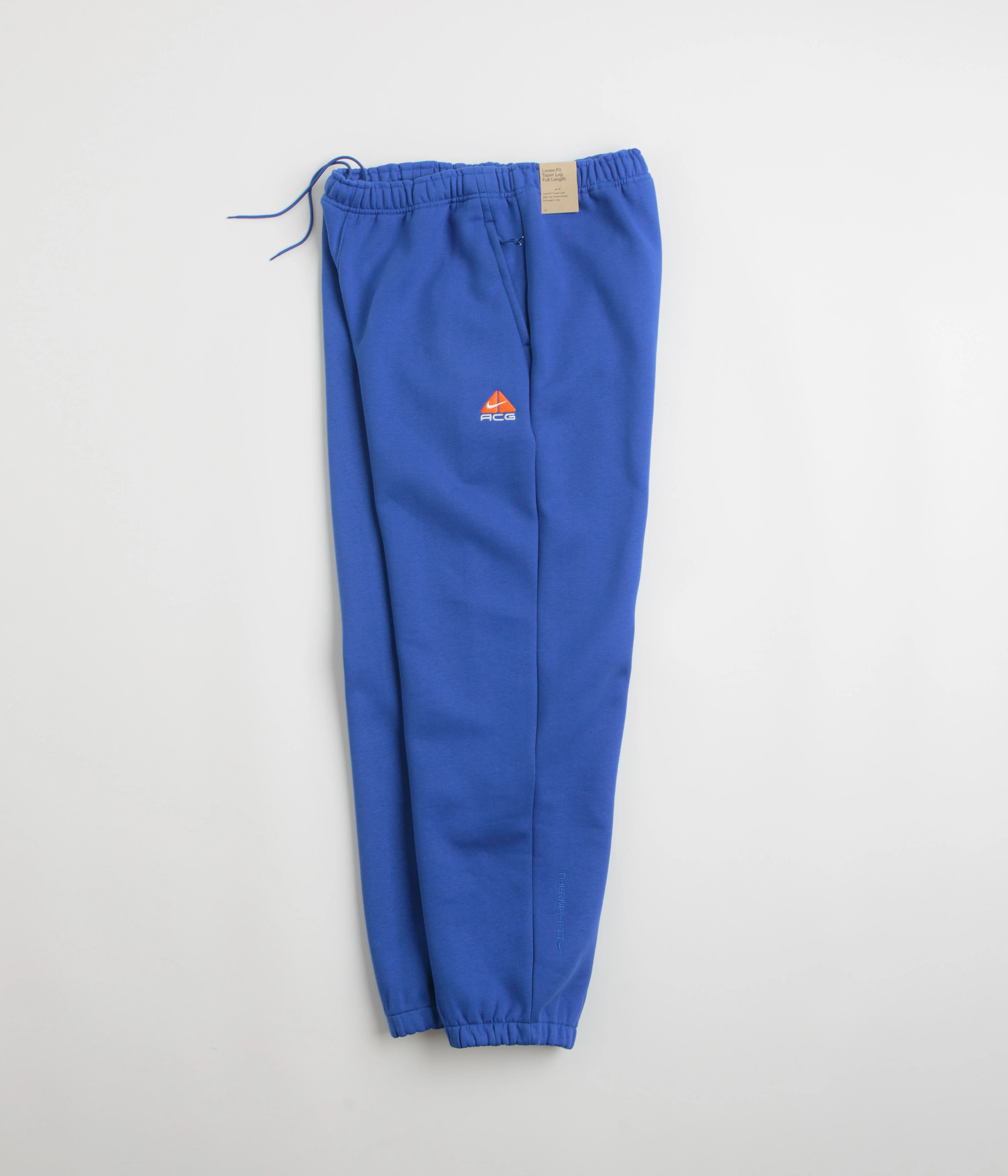 Nike ACG Tuff Fleece Lungs Pants - Game Royal / Safety Orange / Summit White - Image 2