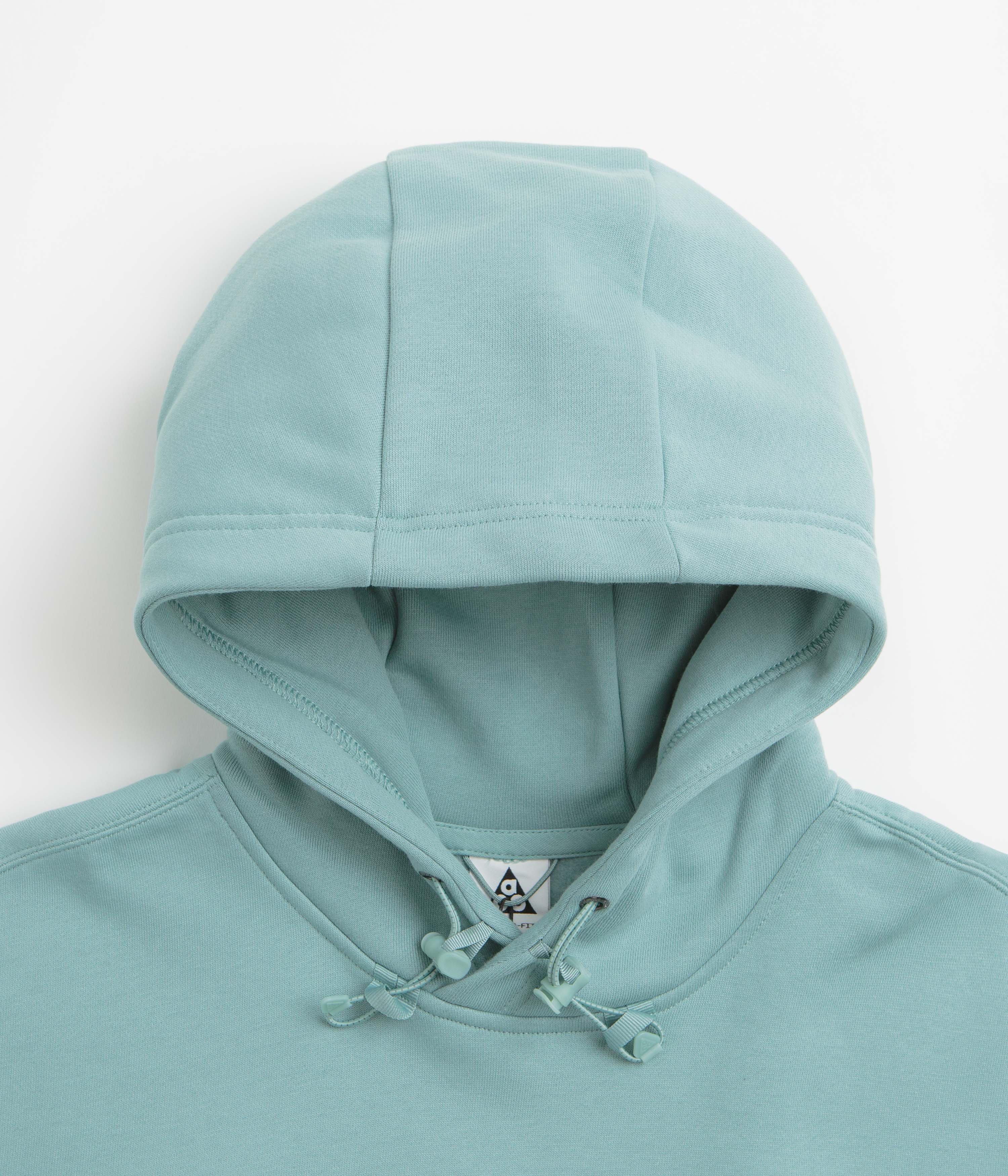 Nike ACG Tuff Fleece Triangle Hoodie - Cannon / Clay Green / Summit White - Image 2