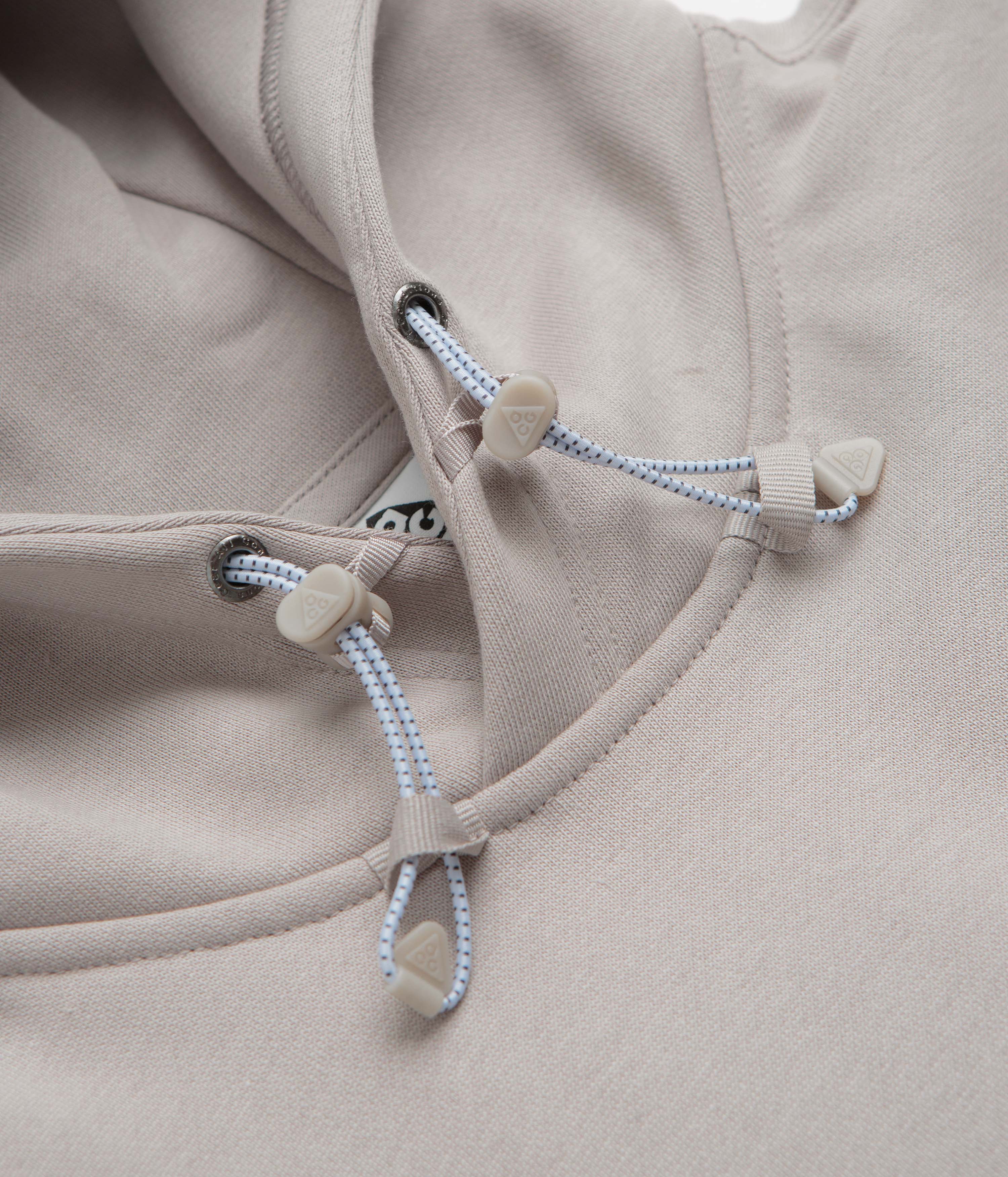 Nike ACG Tuff Fleece Triangle Hoodie - College Grey / Football Grey / Summit White - Image 5