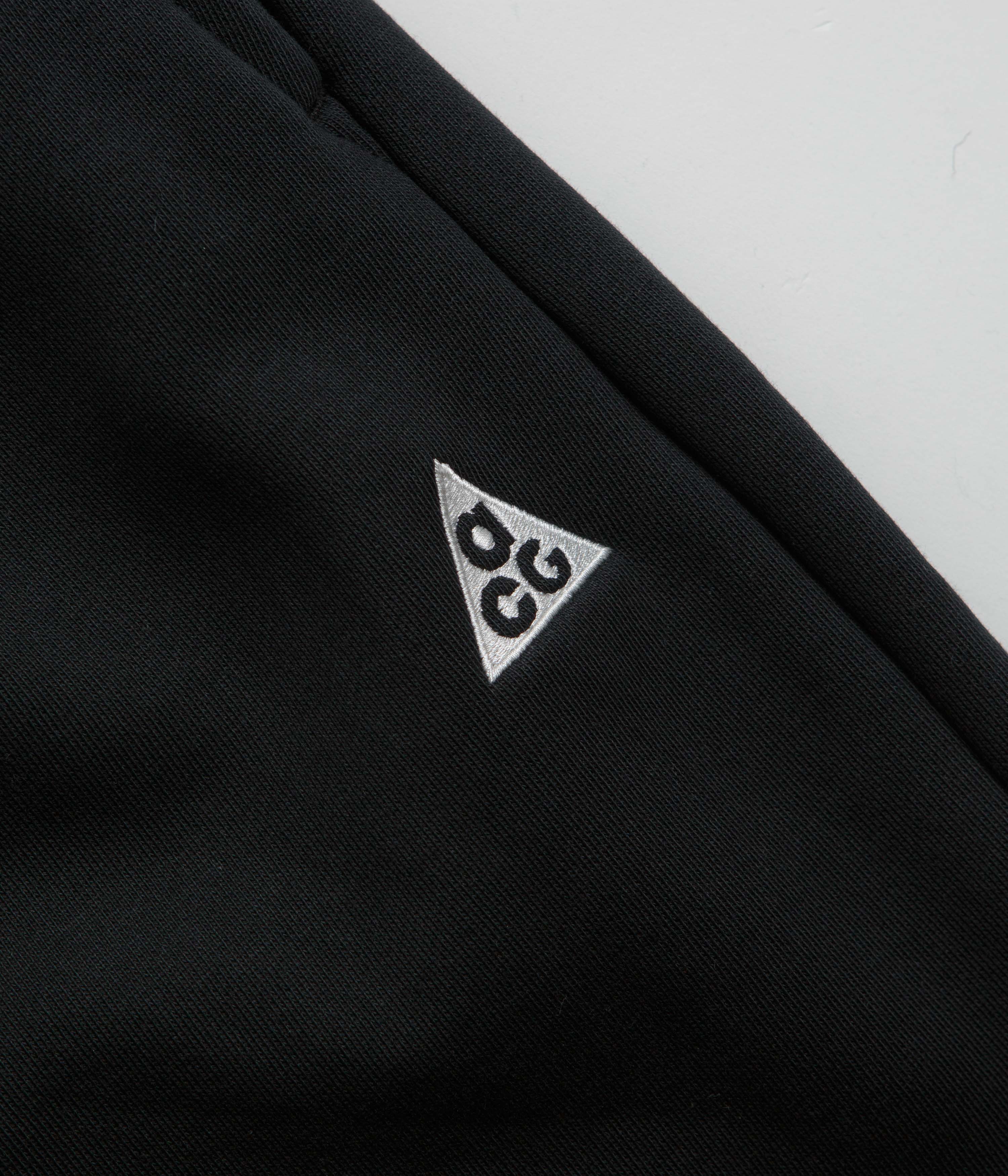 Nike ACG Tuff Fleece Triangle Pants - Black / Summit White - Image 6