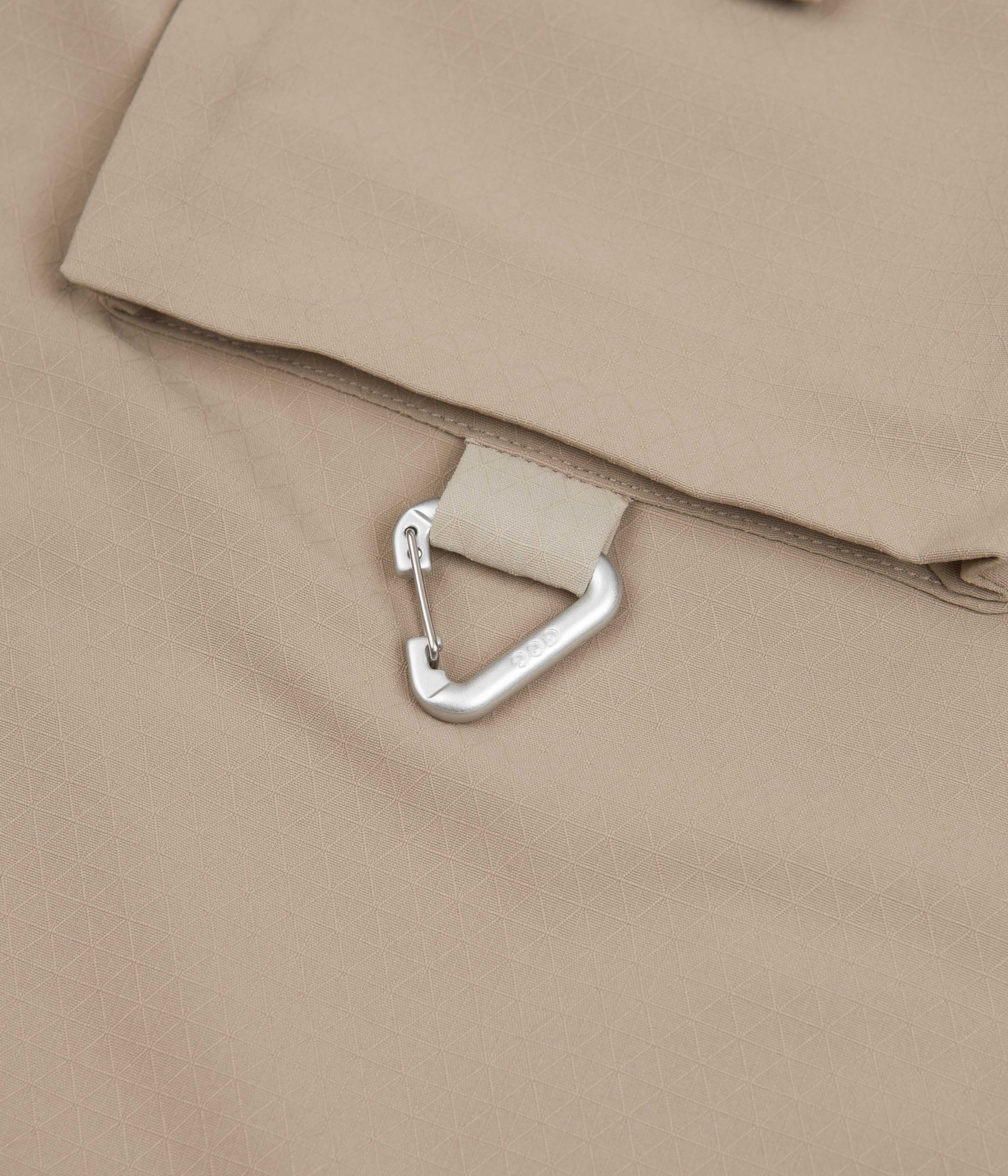 Nike ACG UV Devastation Trail Shirt - Khaki / Matte Olive / Gold Suede / Sanddrift - Image 3