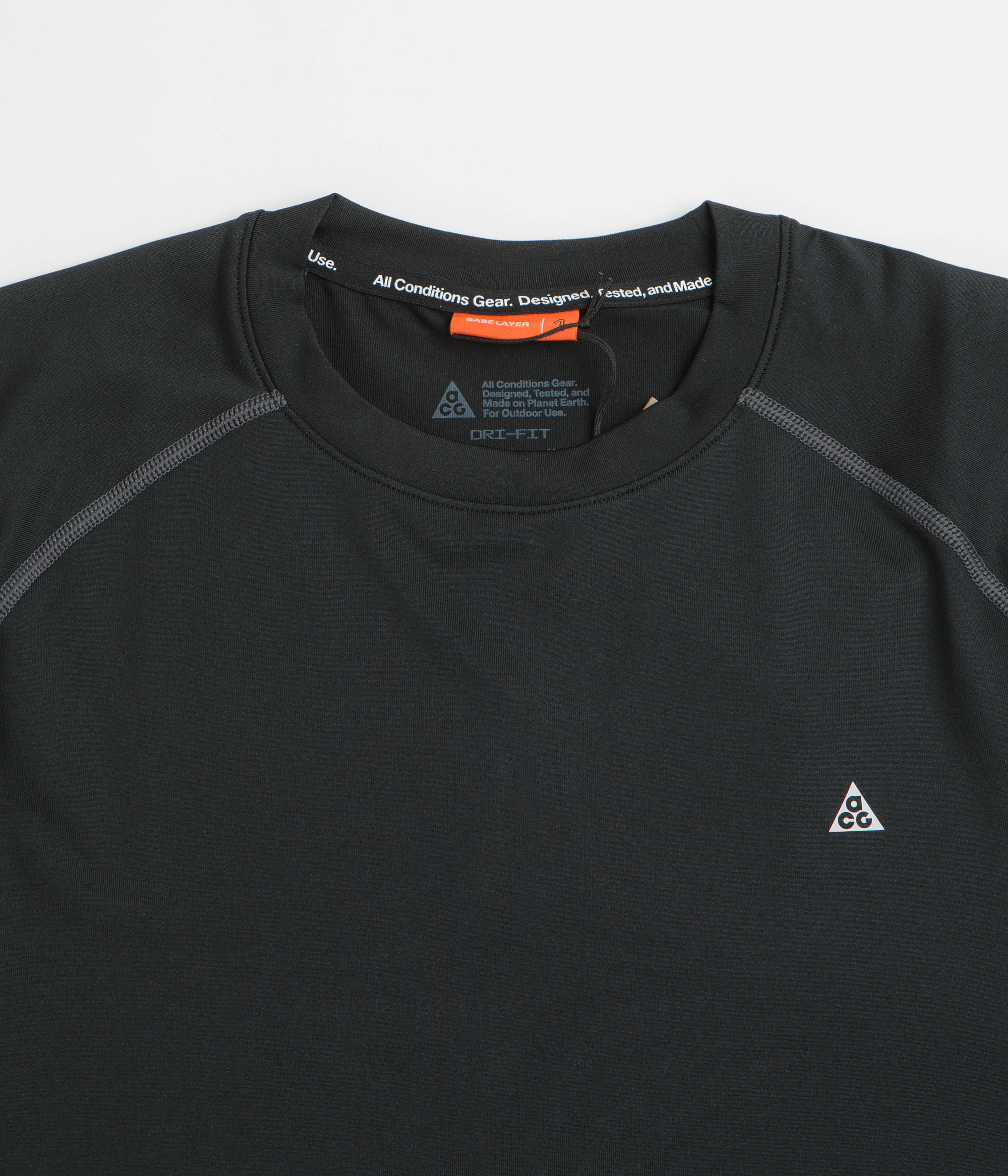 Nike ACG Wildsee Long Sleeve T-Shirt - Black / Anthracite / Summit White - Image 2