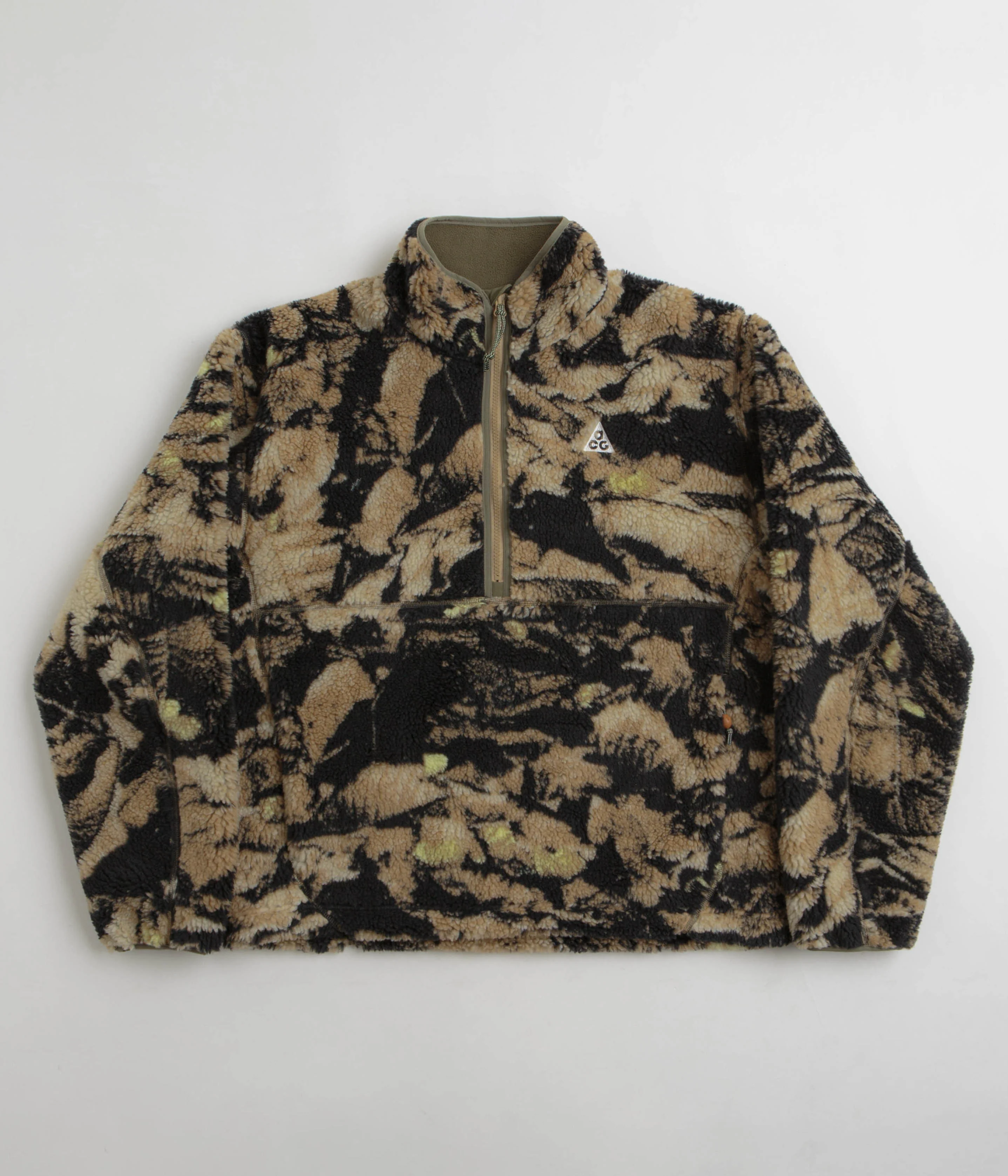 Nike ACG Windproof Half Zip Fleece - Parachute Beige / Summit White