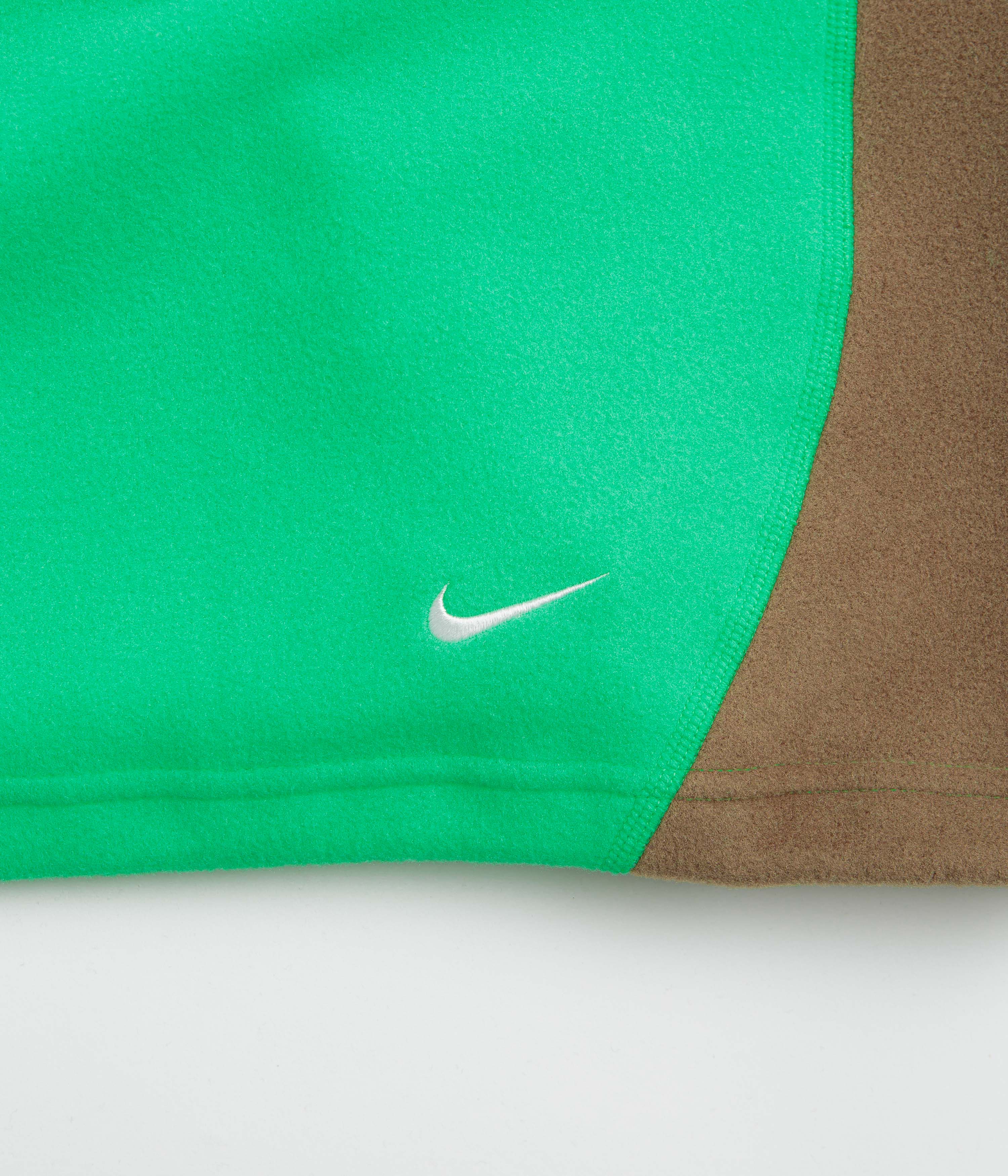 Nike ACG Wolf Tree Crewneck Sweatshirt  - Green Shock / Mosswood Brown / Summit White - Image 5