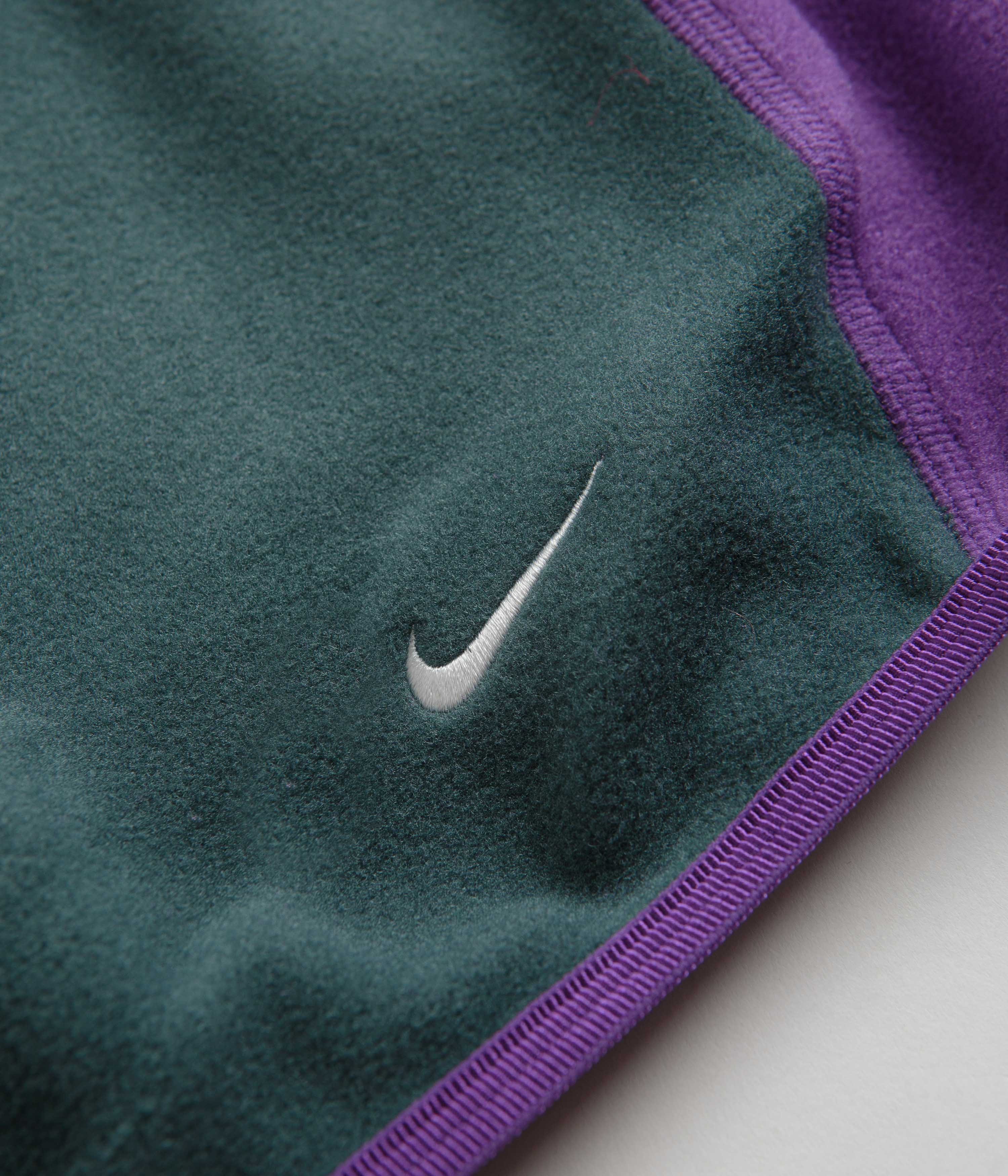 Nike ACG Wolf Tree Full Zip Hoodie - Deep Jungle / Purple Ink / Summit White - Image 6