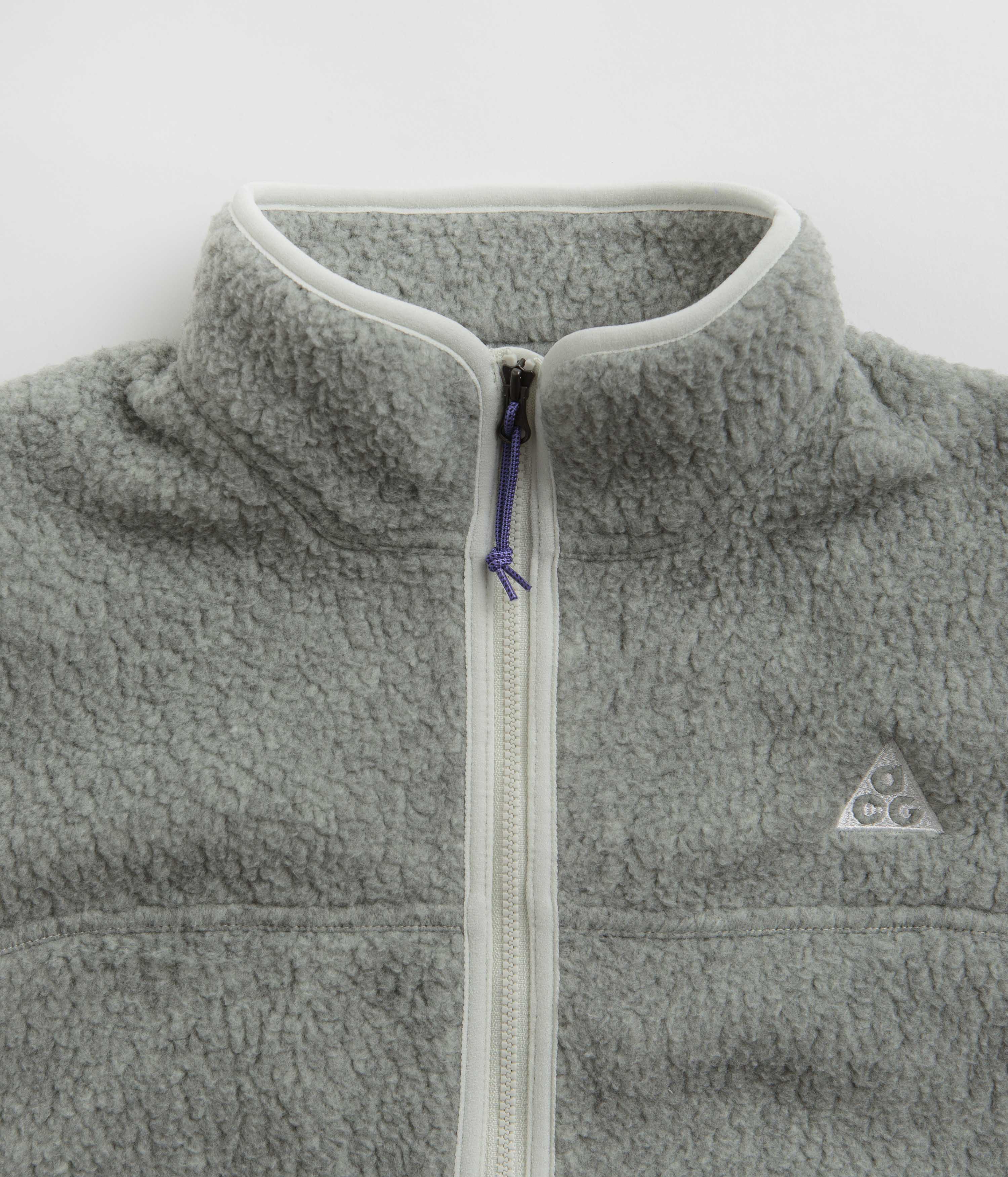 Nike ACG Womens Arctic Wolf Fleece Vest - Sea Glass / Bicoastal / Summit White - Image 5