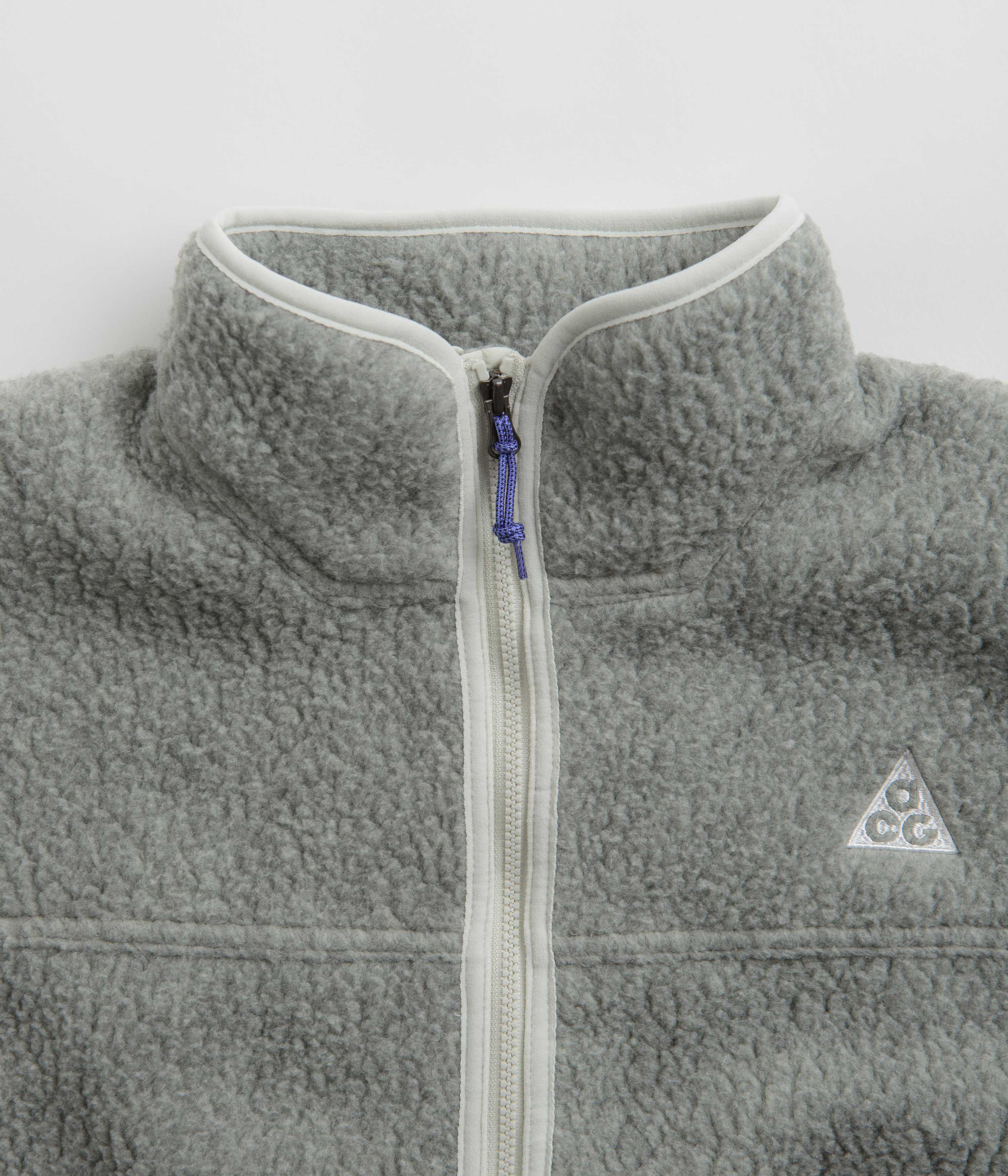 Nike ACG Womens Arctic Wolf Full-Zip Fleece - Sea Glass / Sea Glass / Summit White - Image 5