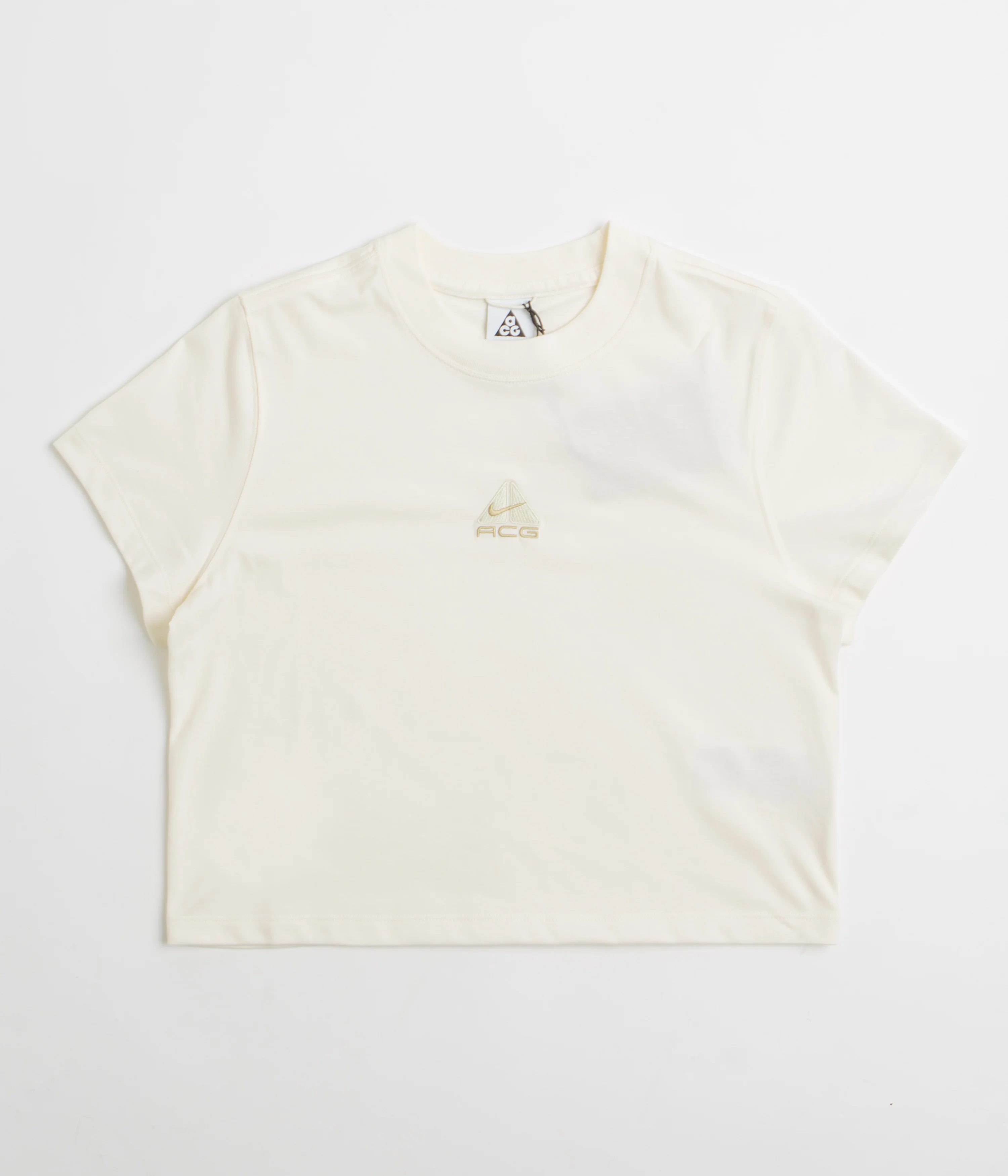Nike ACG Womens Baby Lungs T-Shirt - Pale Ivory / Light Khaki / Parachute Beige