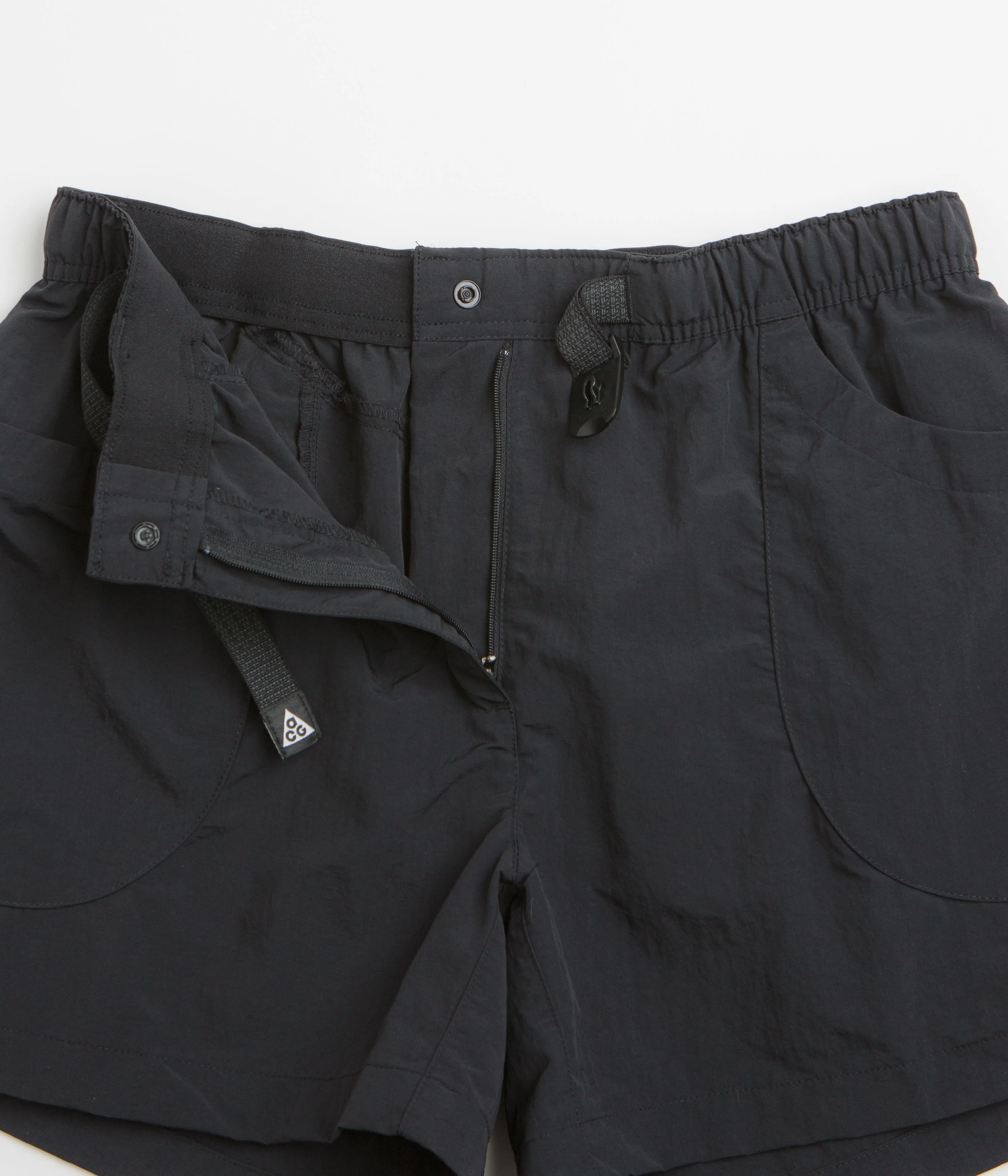 Nike ACG Womens Dolomiti Shorts - Black / Black / Summit White - Image 5