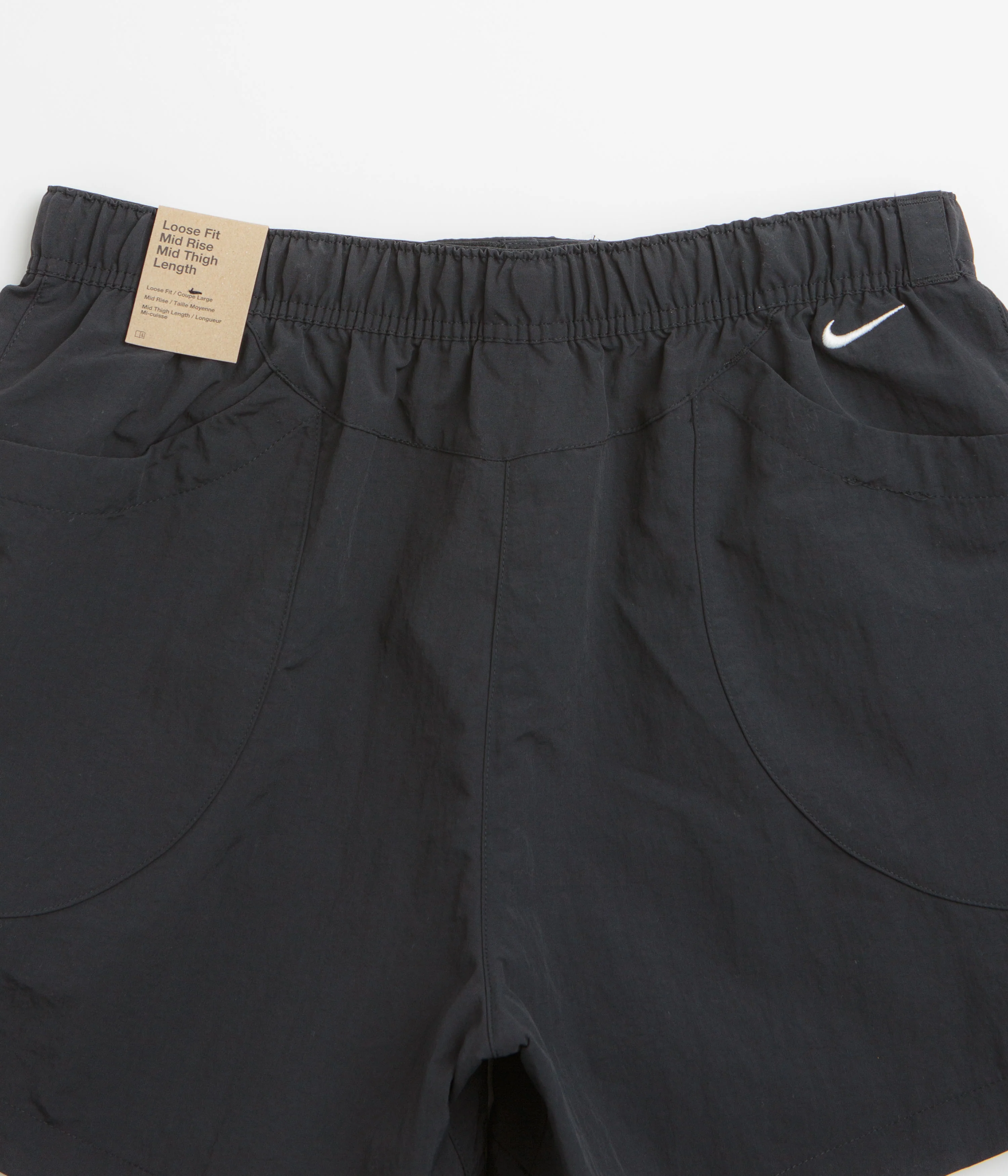 Nike ACG Womens Dolomiti Shorts - Black / Black / Summit White - Image 6