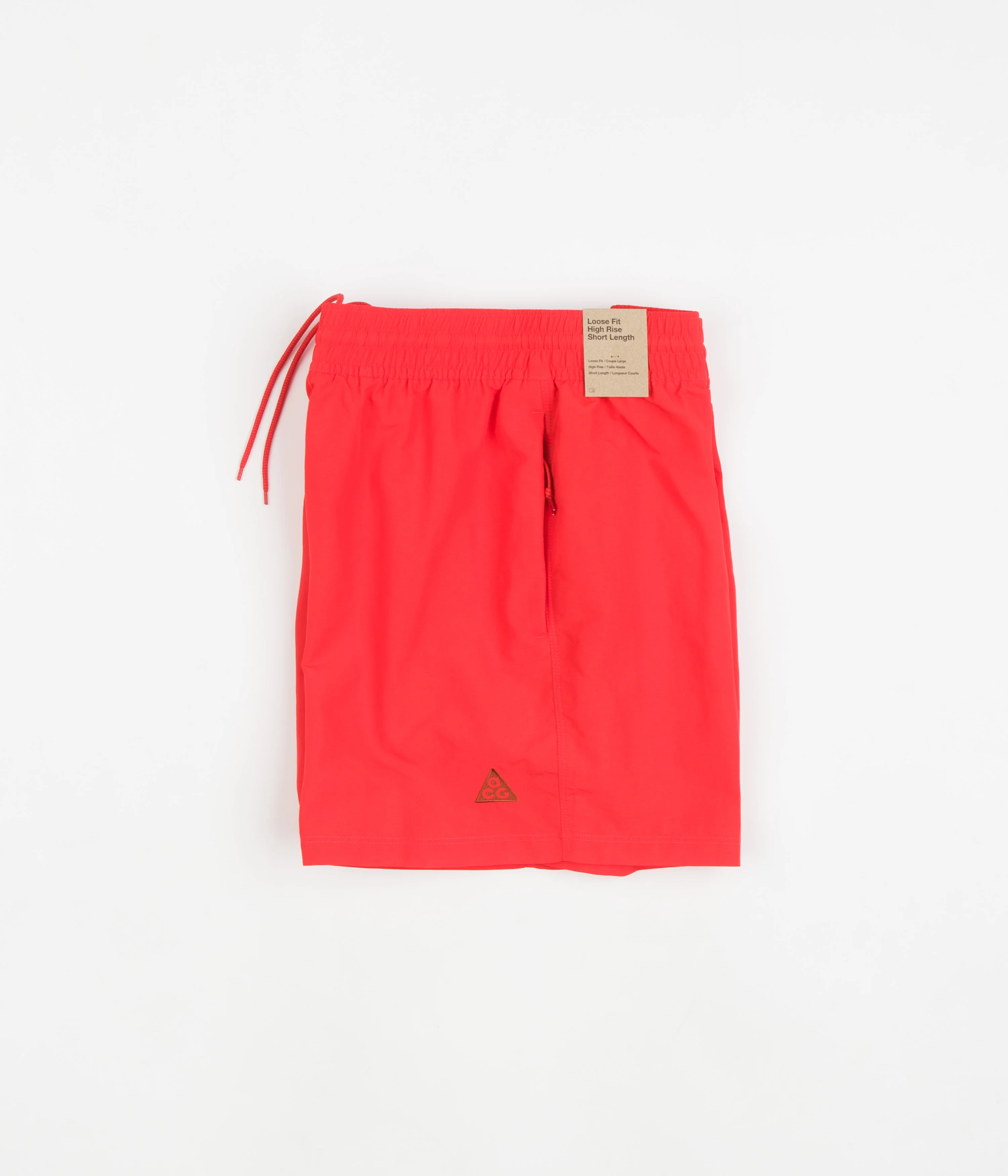 Nike ACG Womens Oversized Shorts - Light Crimson / Cinnabar / Mars Stone - Image 2