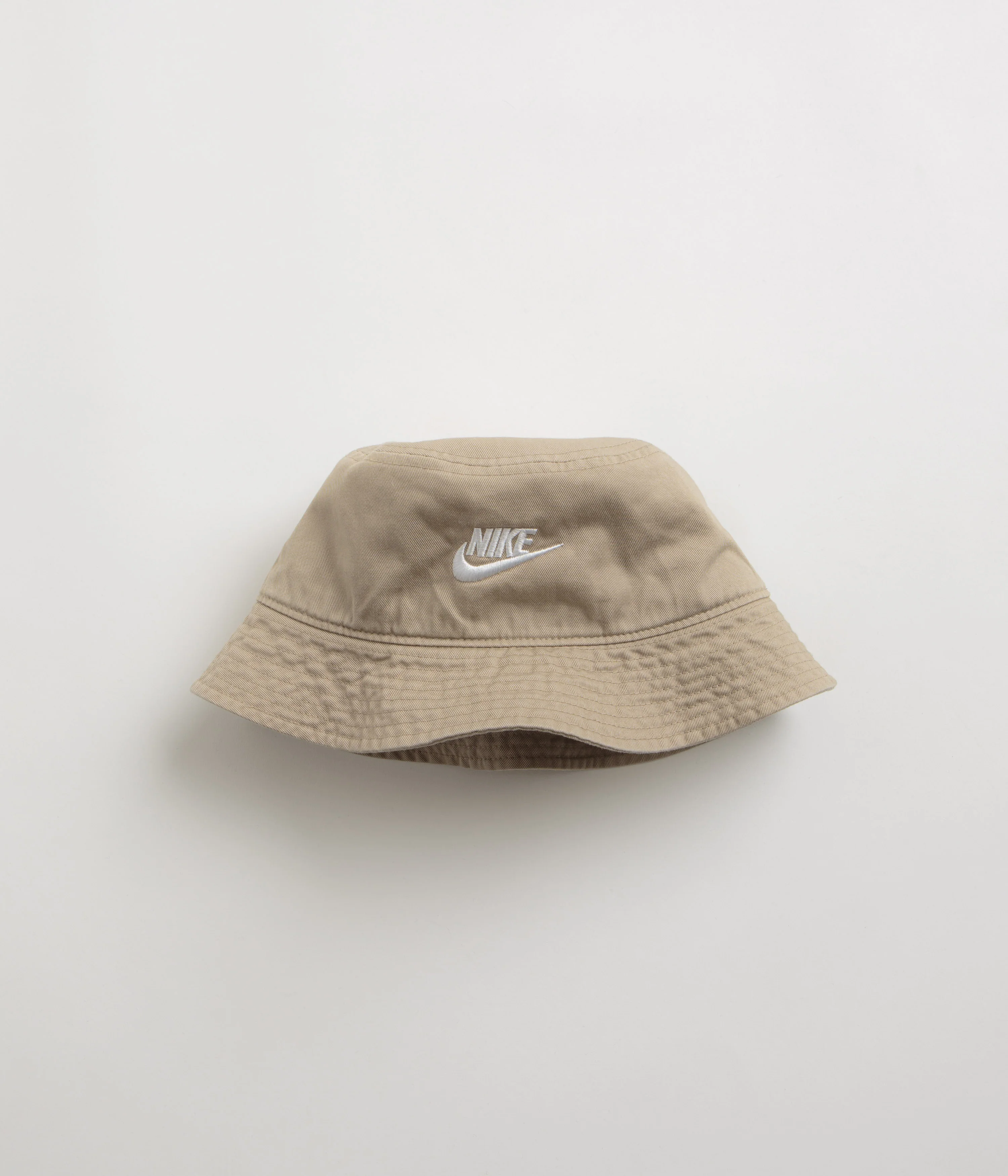 Nike Apex Futura Washed Bucket Hat - Khaki / White
