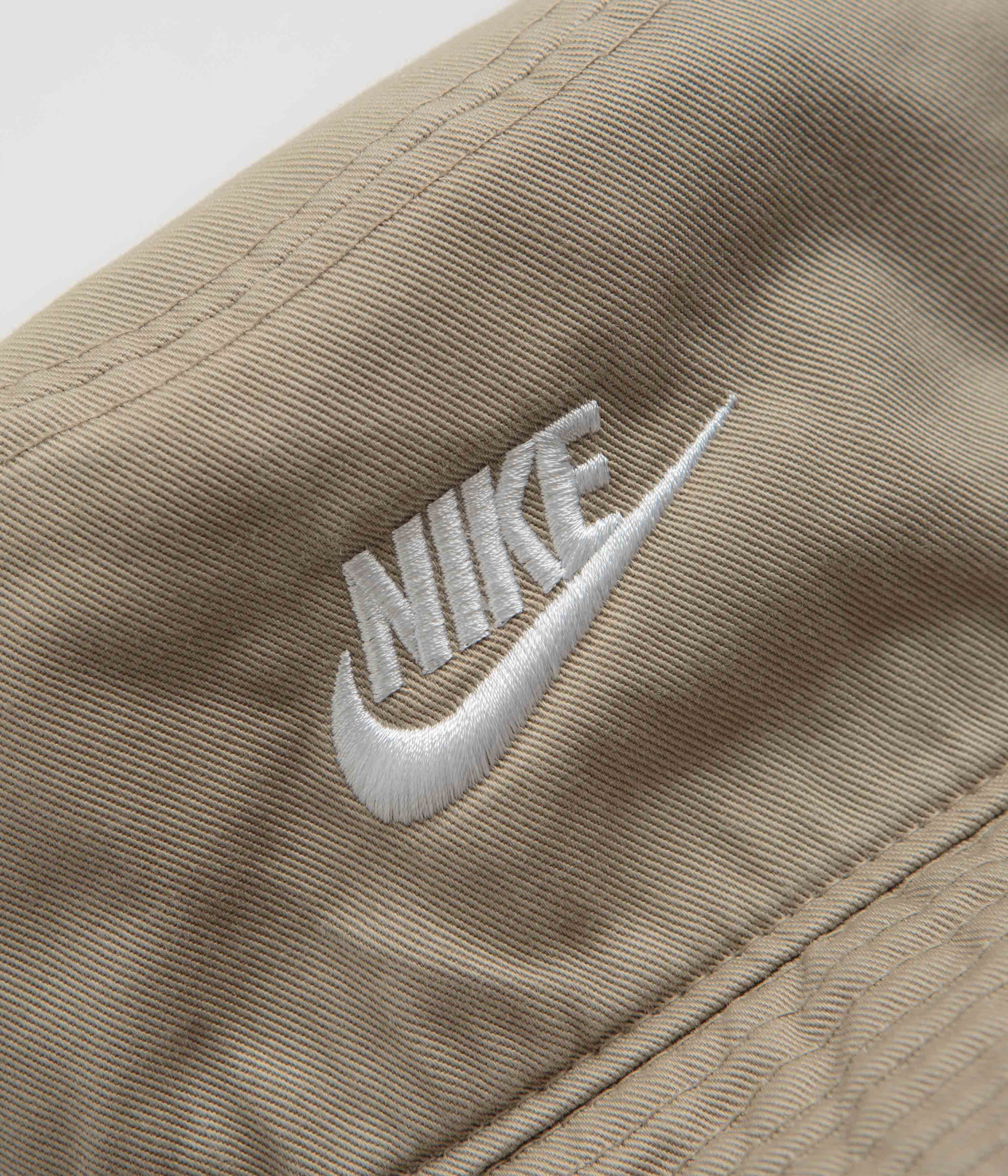 Nike Apex Futura Washed Bucket Hat - Khaki / White - Image 2