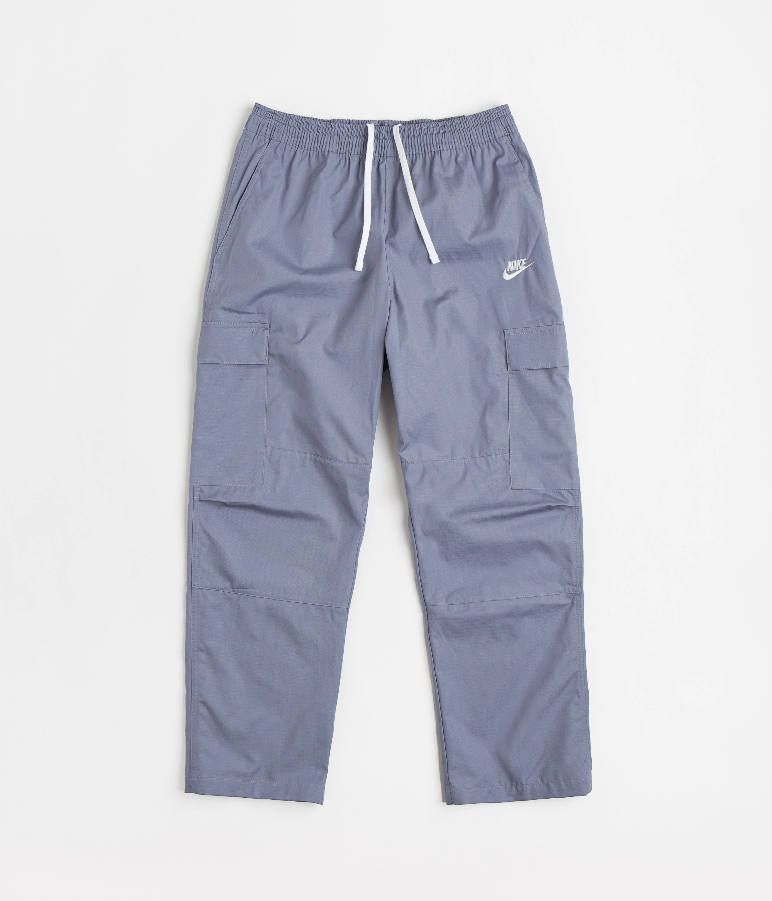 Nike Club Cargo Pants - Ashen Slate / White