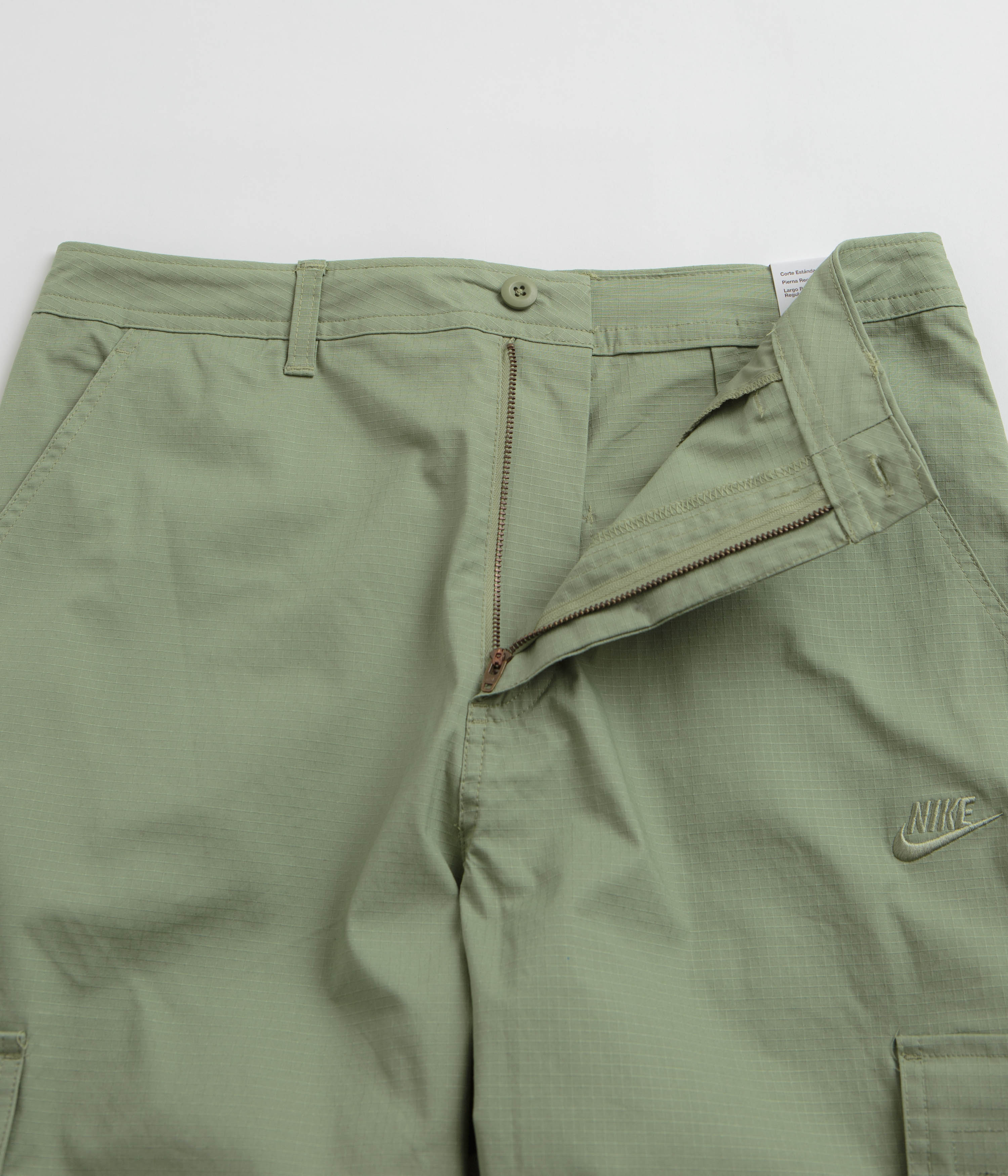 Nike Club Cargo Pants - Oil Green / Oil Green - Image 6