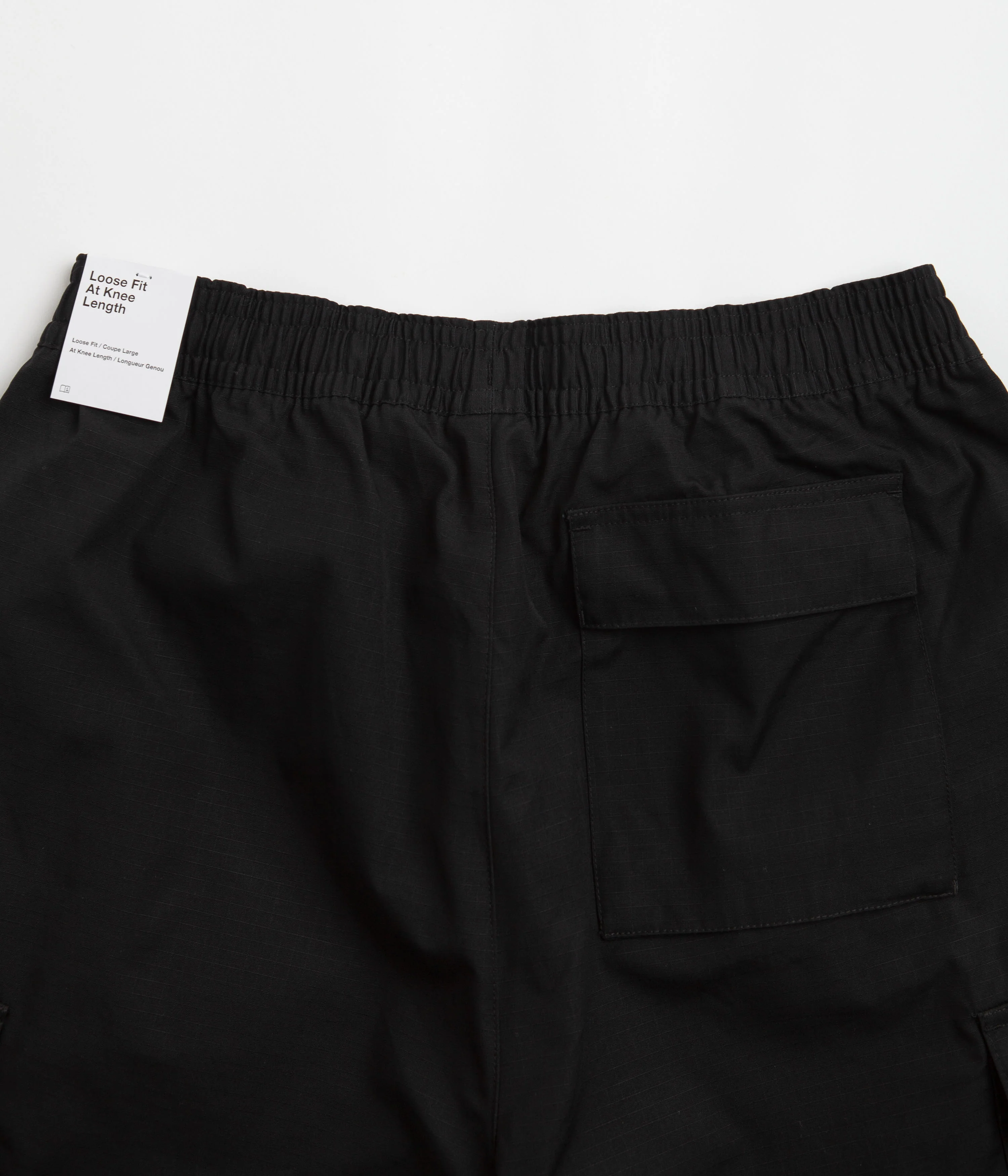 Nike Club Cargo Shorts - Black / White - Image 5