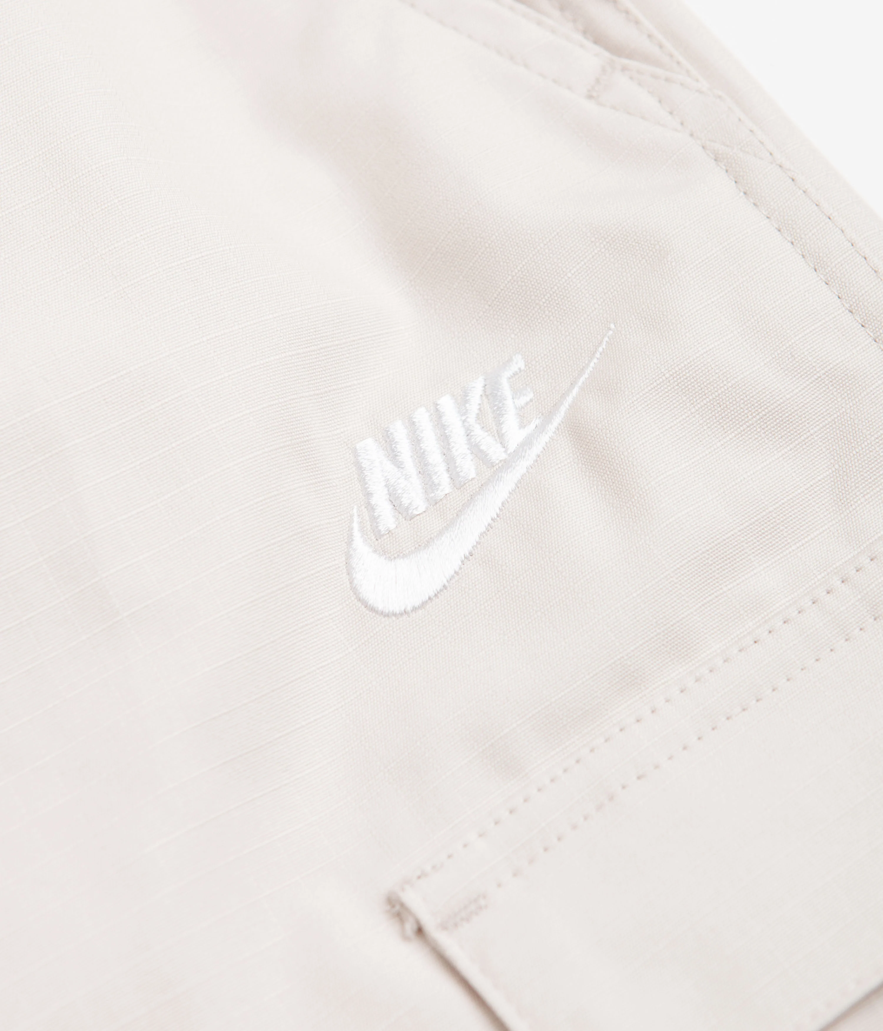 Nike Club Cargo Shorts - Light Orewood Brown / White - Image 6