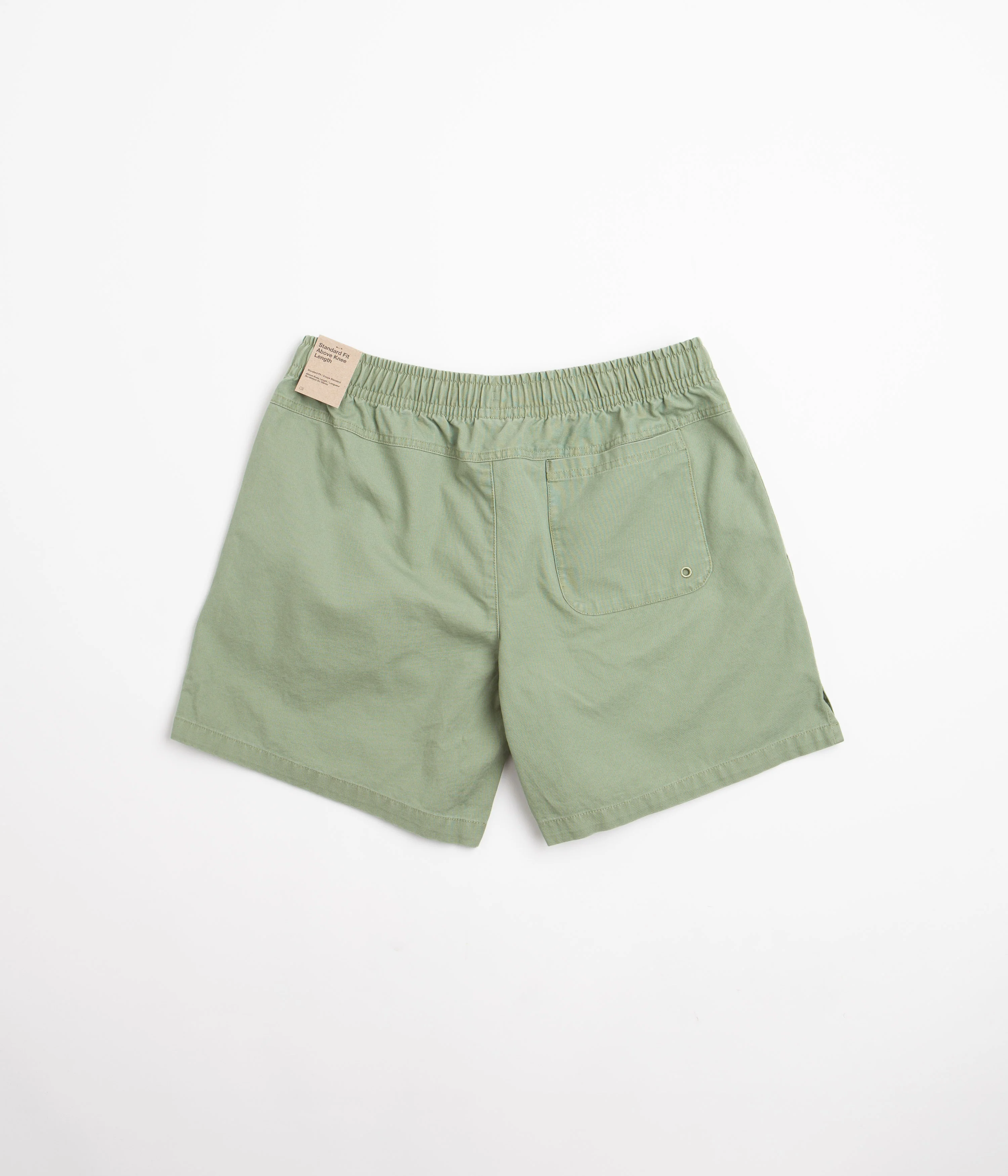 Nike Club Flow Shorts - Oil Green / White - Image 3