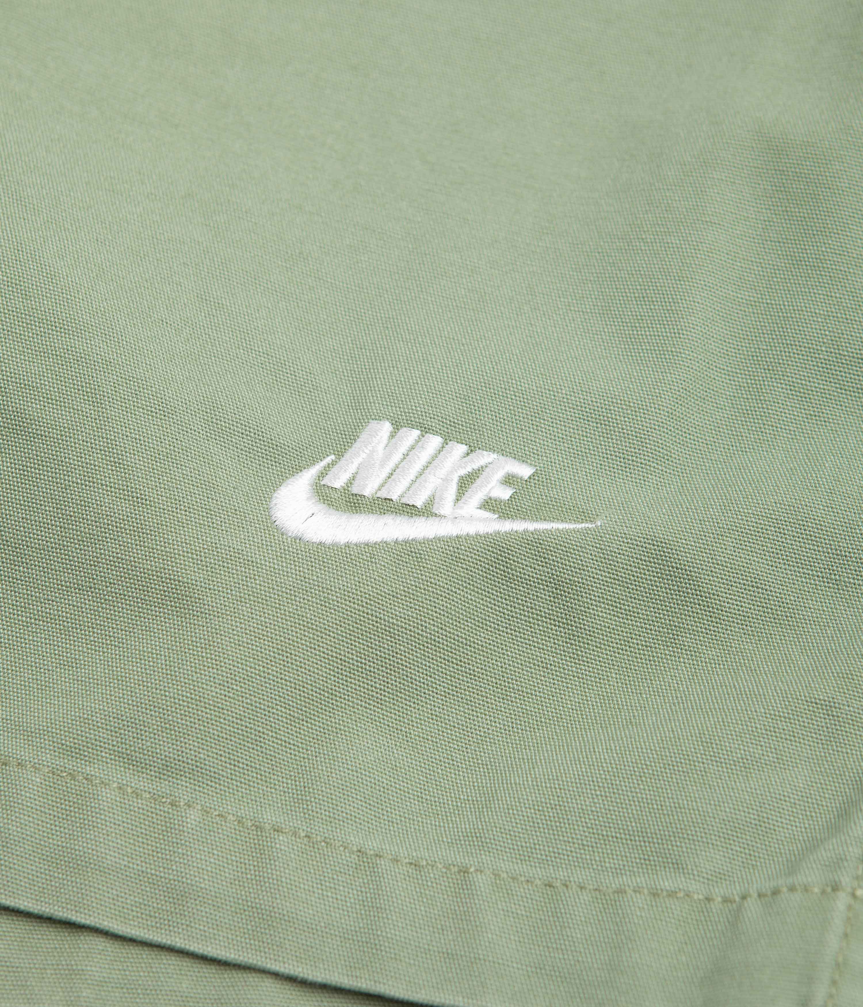 Nike Club Flow Shorts - Oil Green / White - Image 6
